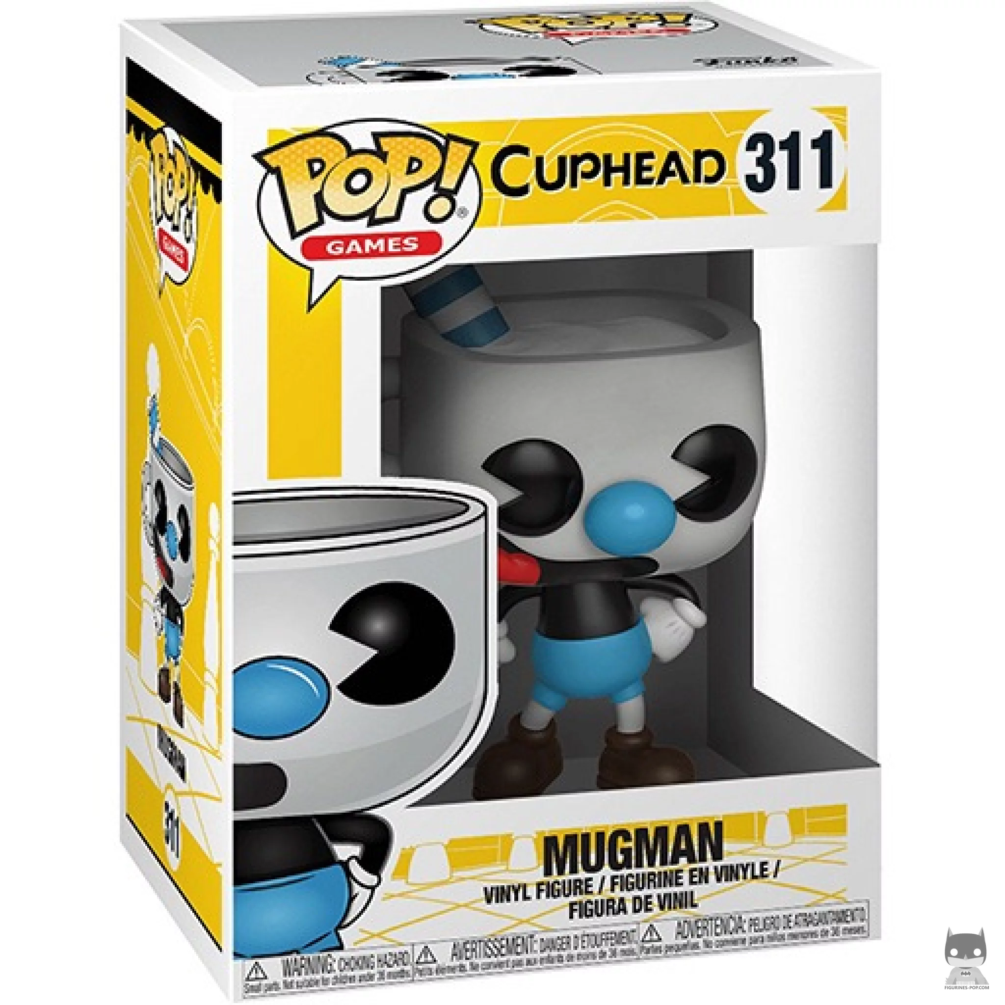 Mugman Funko Pop! figure in its box