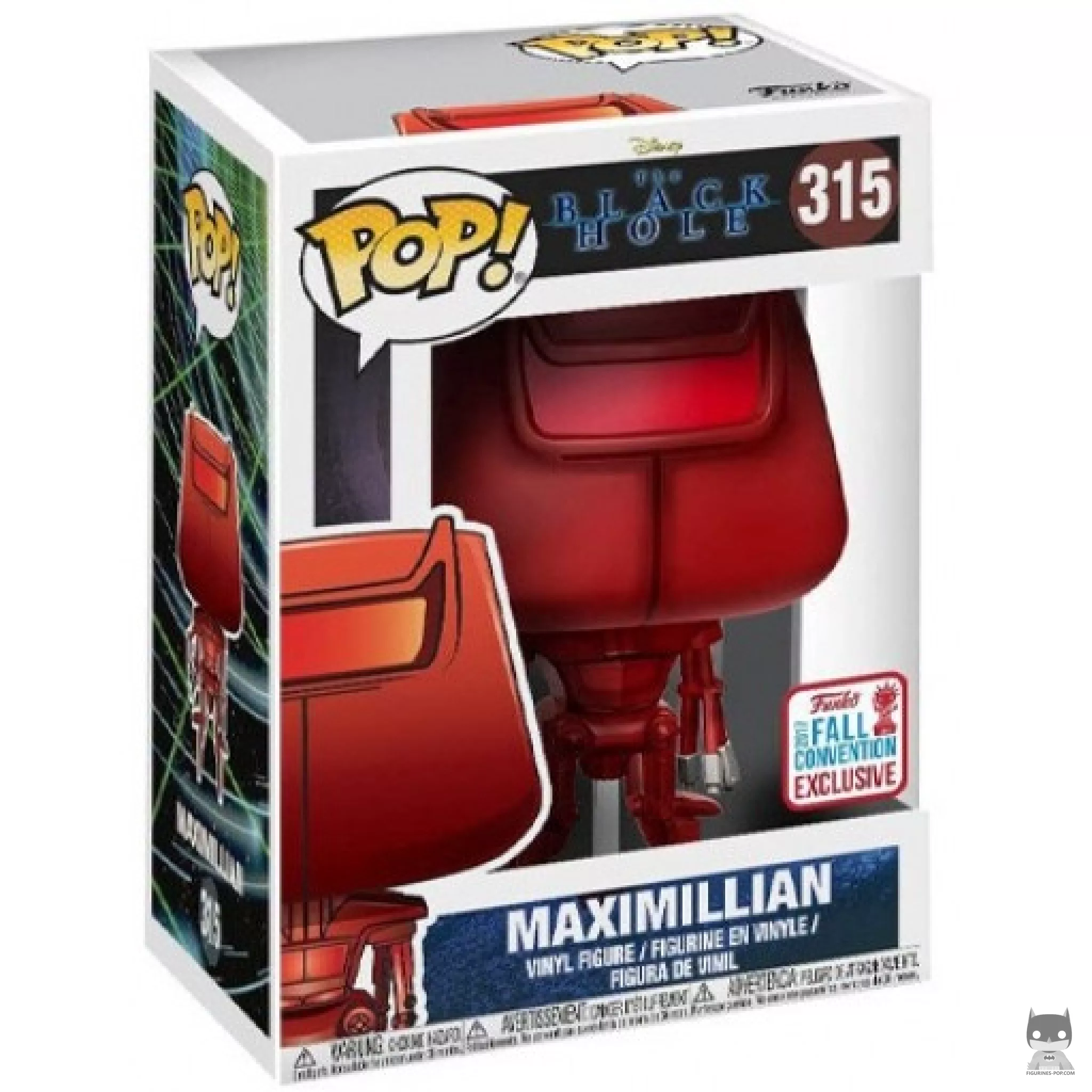 Maximillian Funko Pop! figure in its box
