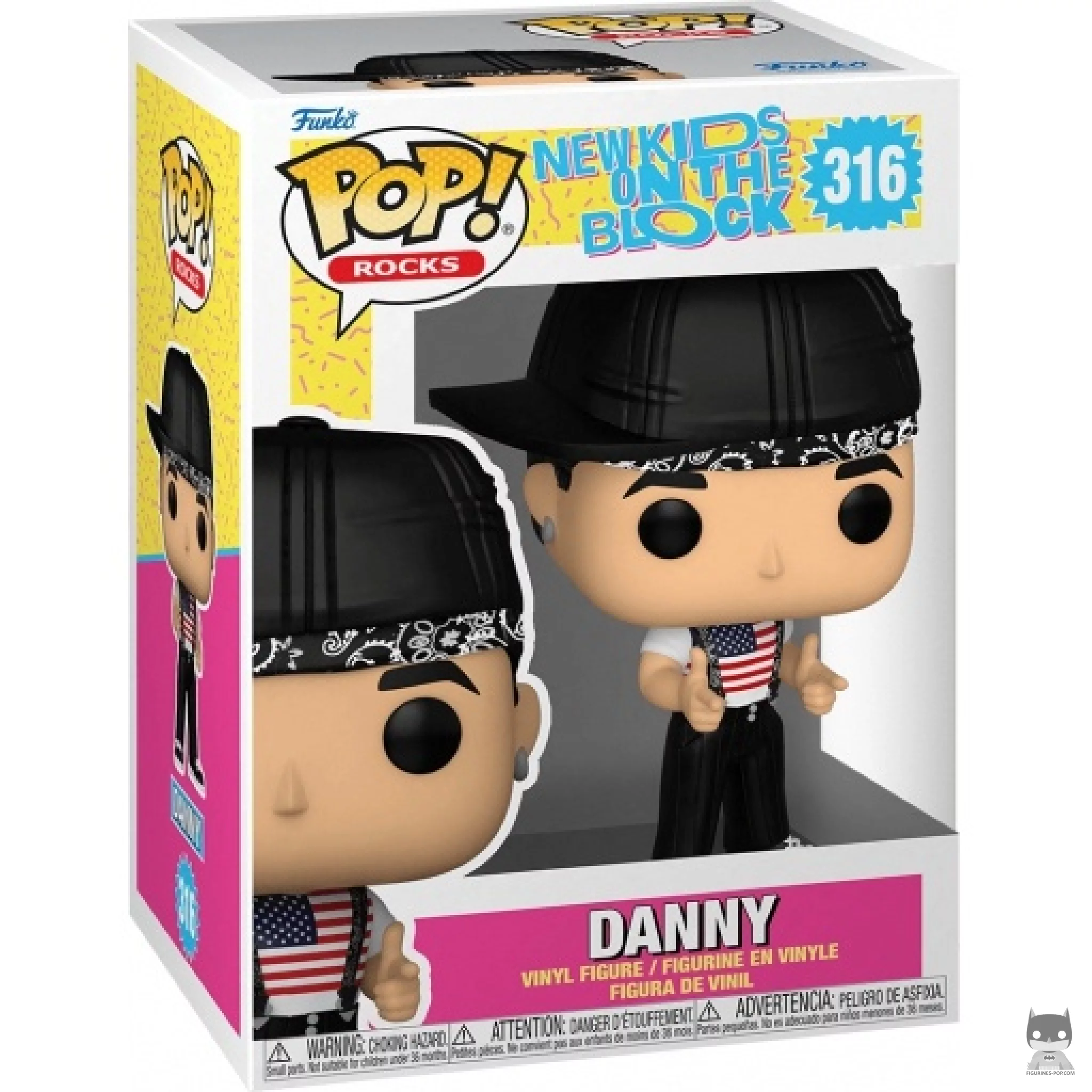 Danny Wood Funko Pop! figure in its box