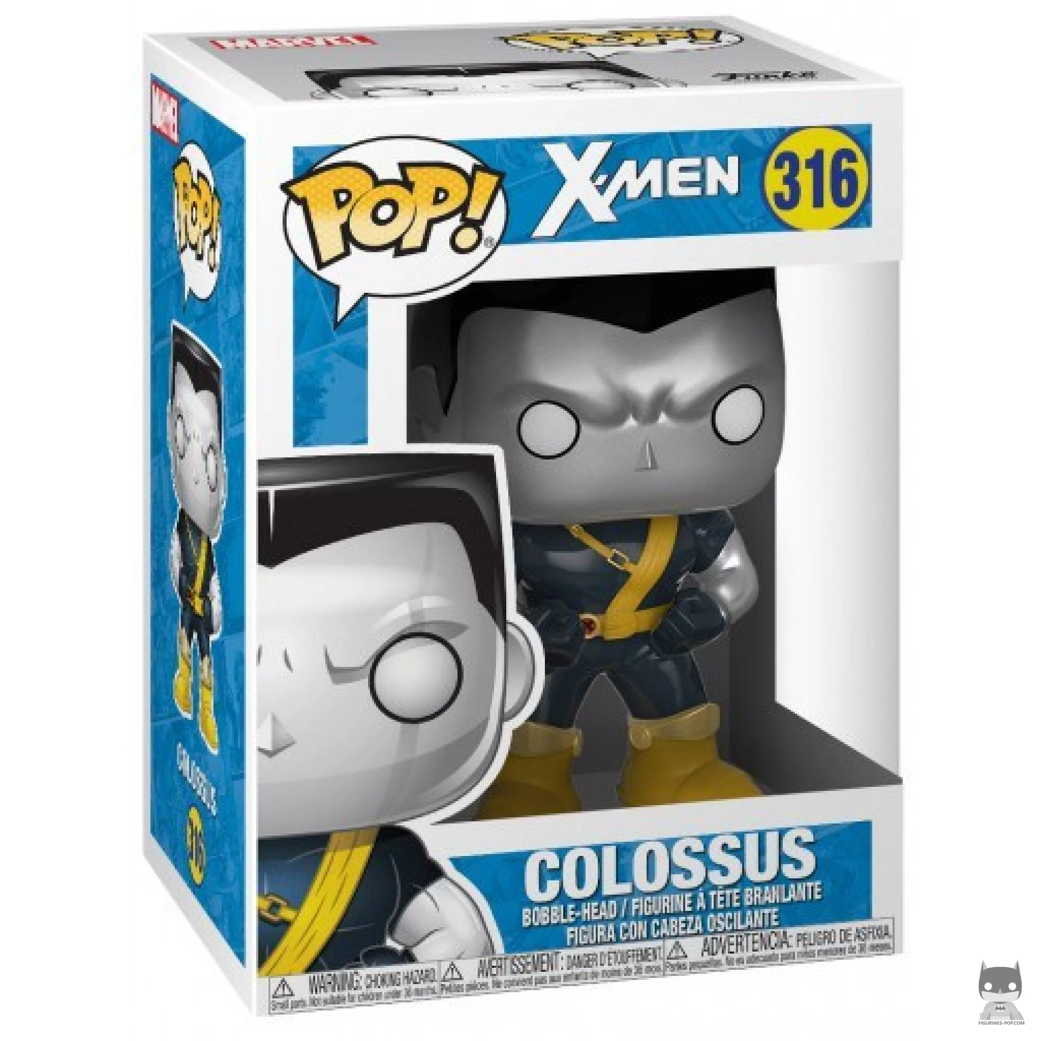 Colossus Funko Pop! figure in its box
