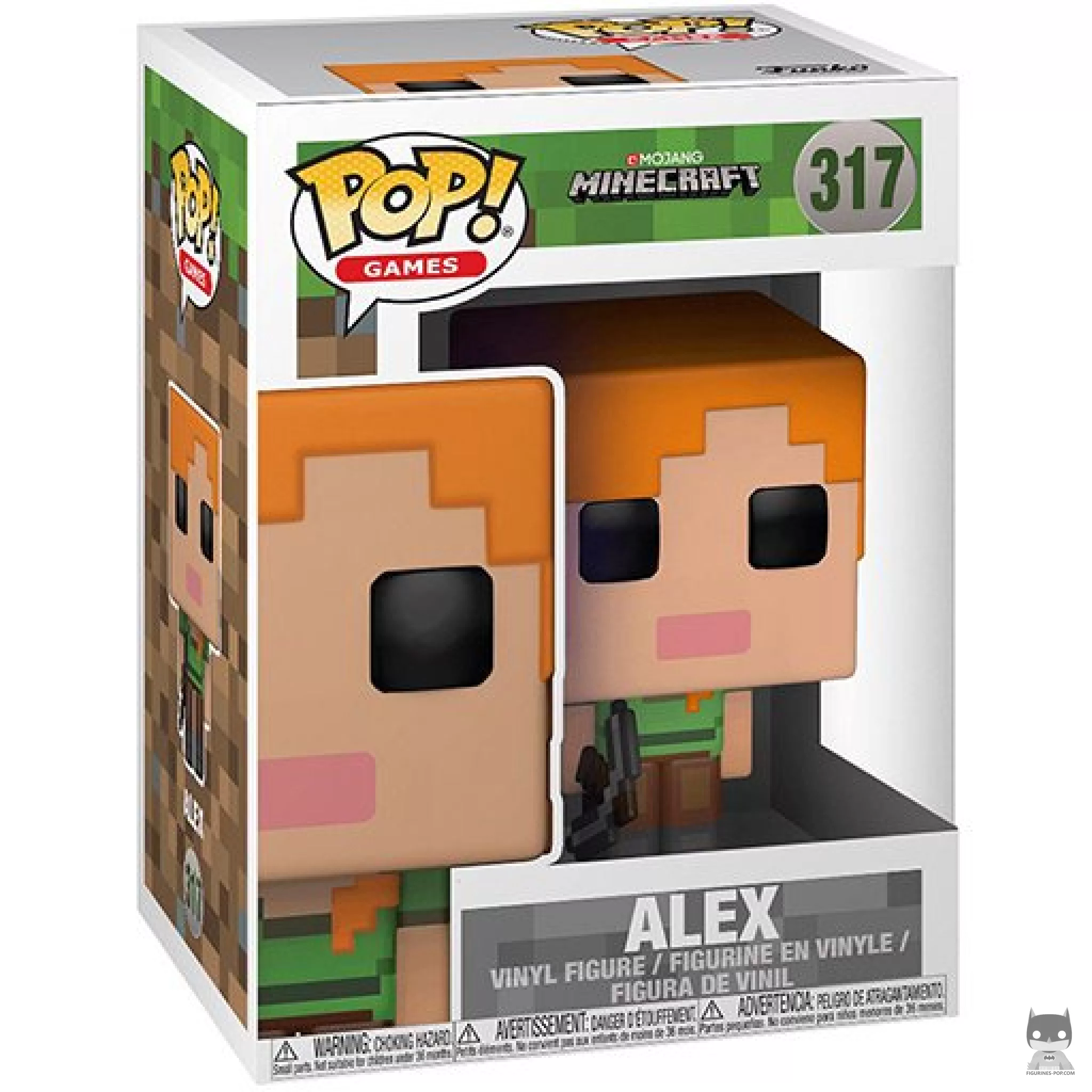 Alex Funko Pop! figure in its box