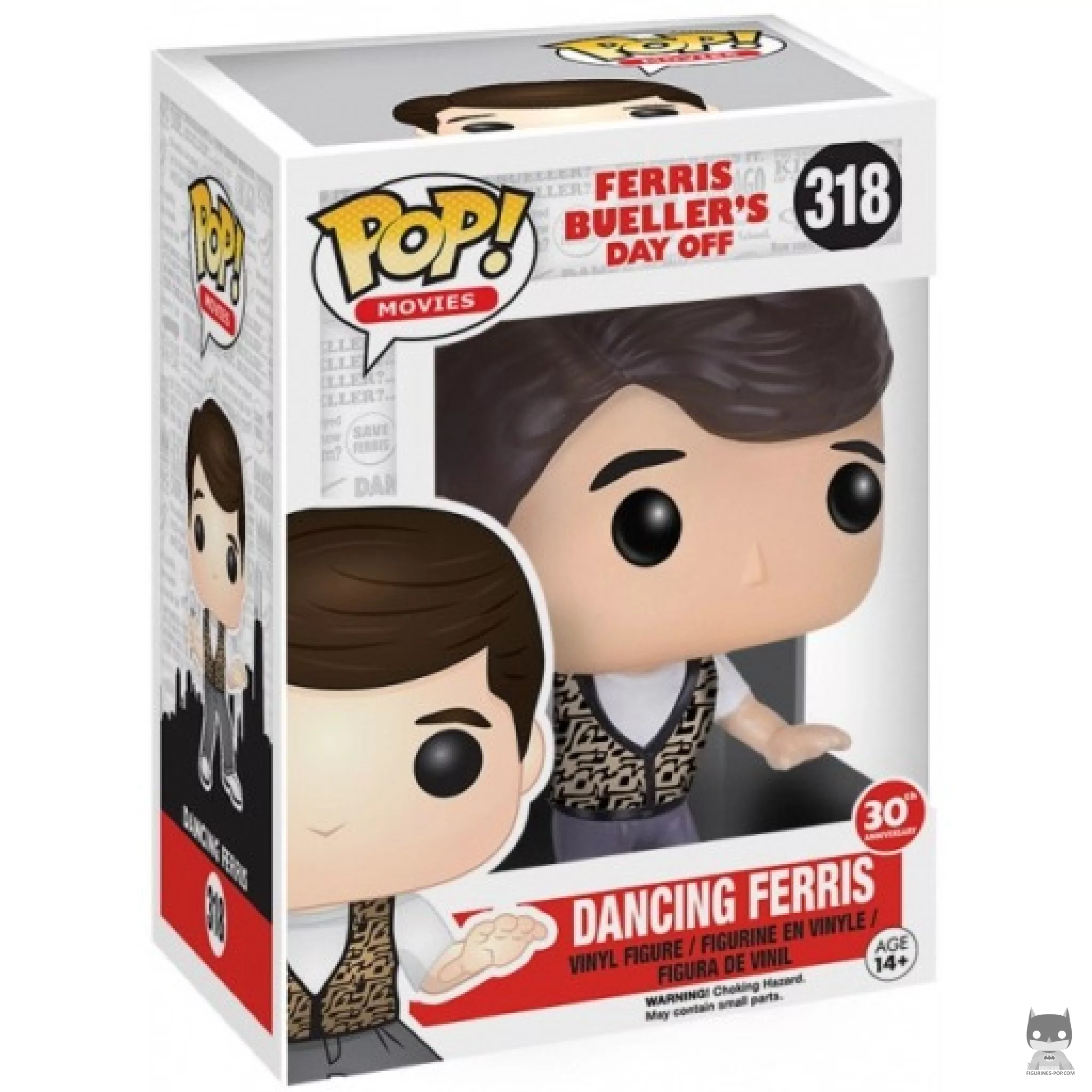 Dancing Ferris Funko Pop! figure in its box