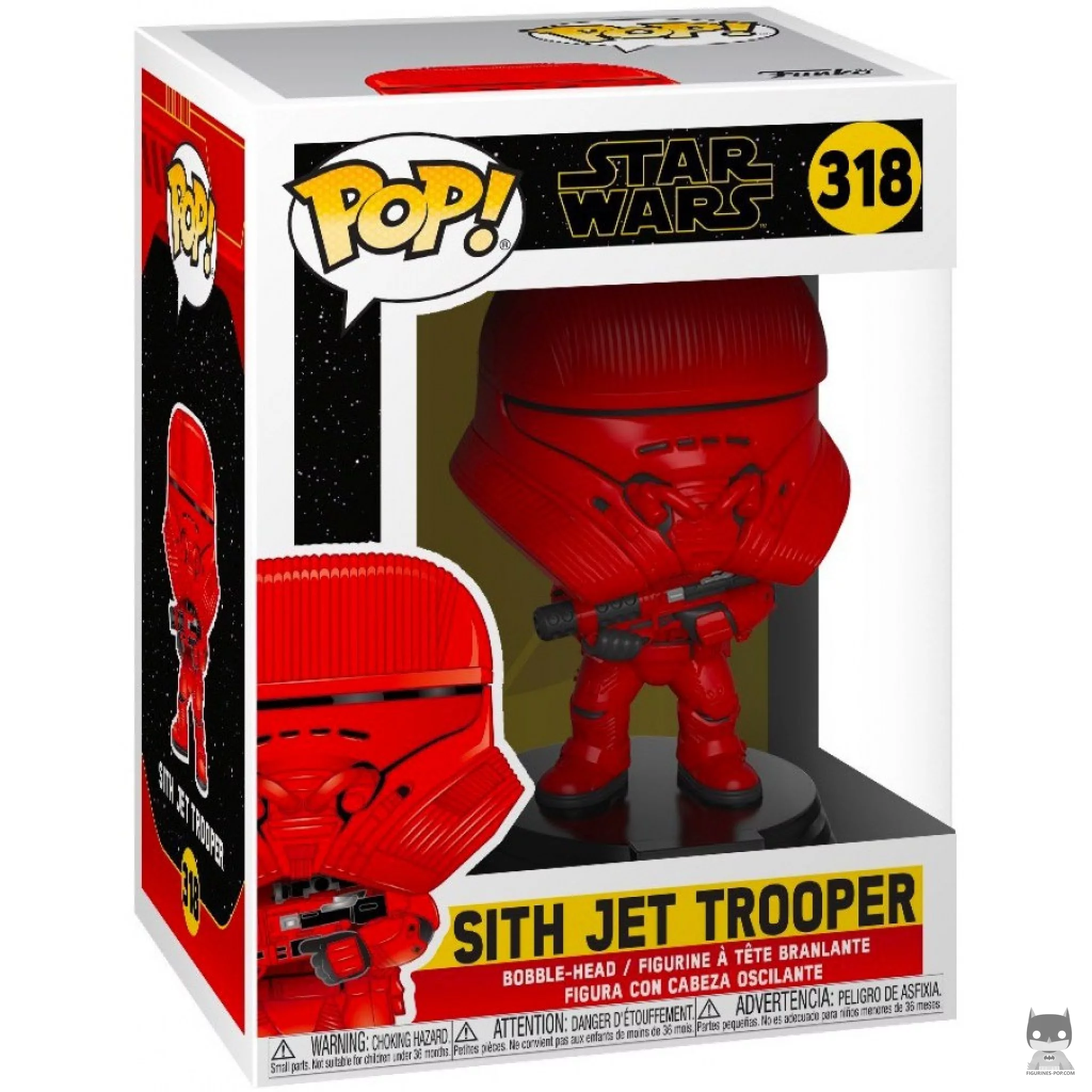 Sith Jet Trooper (Red) Funko Pop! figure in its box