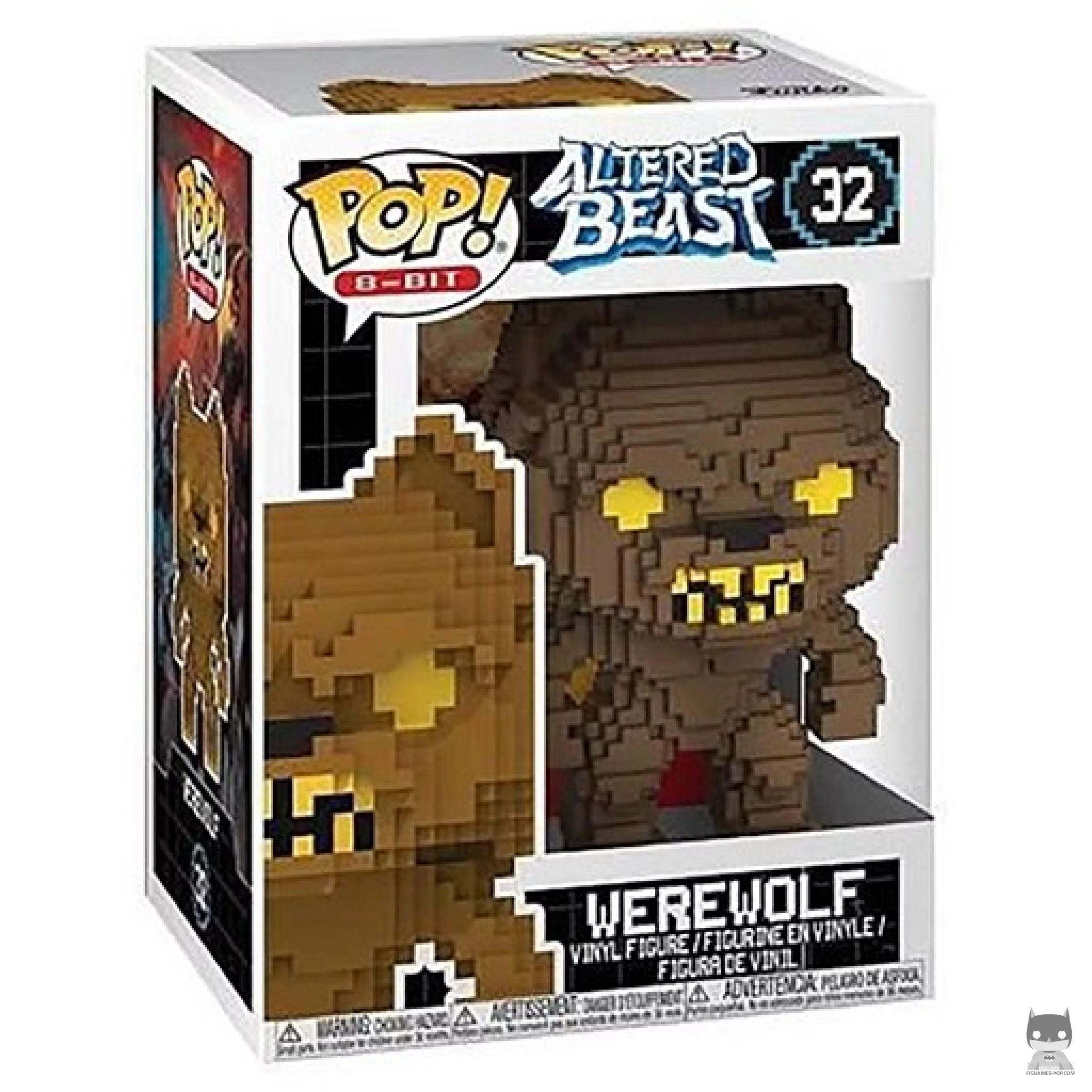 Werewolf Funko Pop! figure in its box
