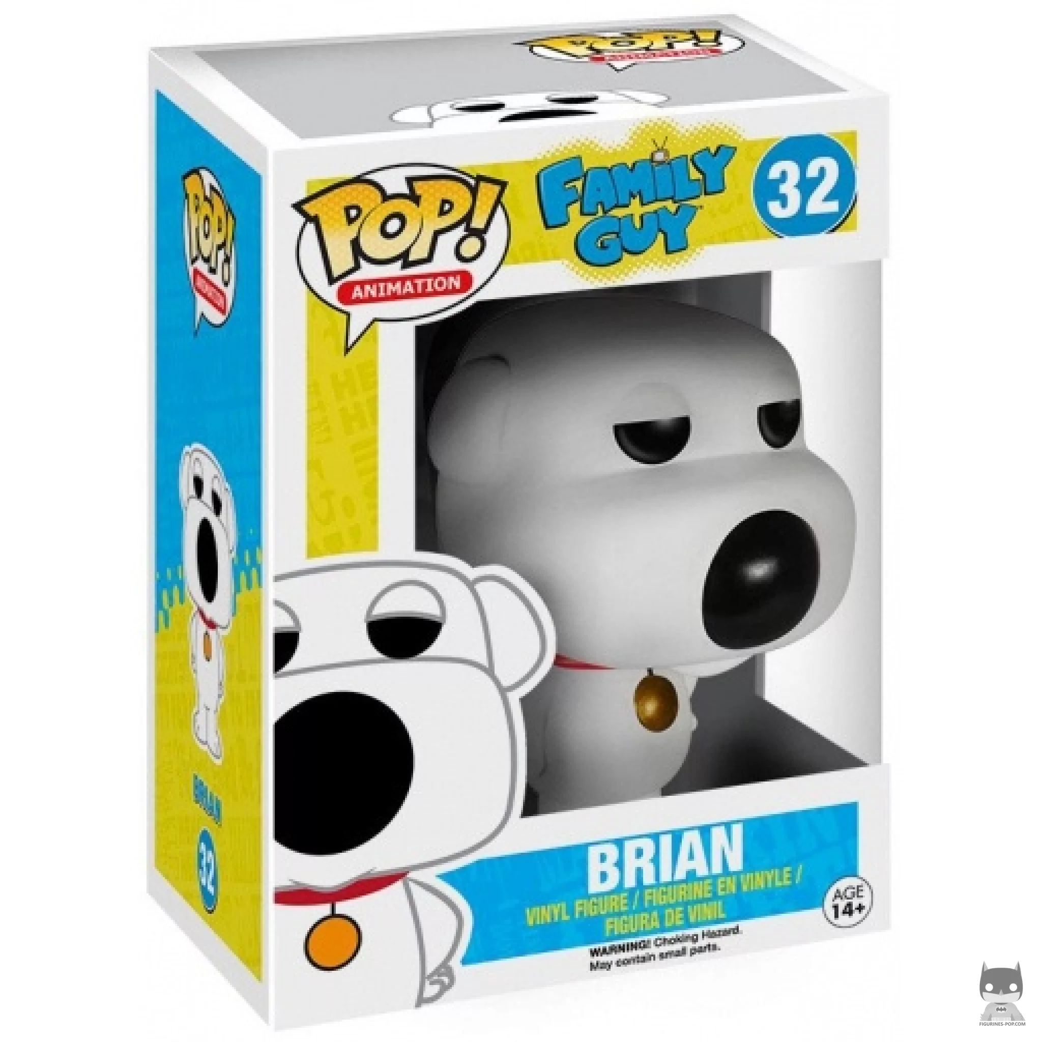 Brian Funko Pop! figure in its box