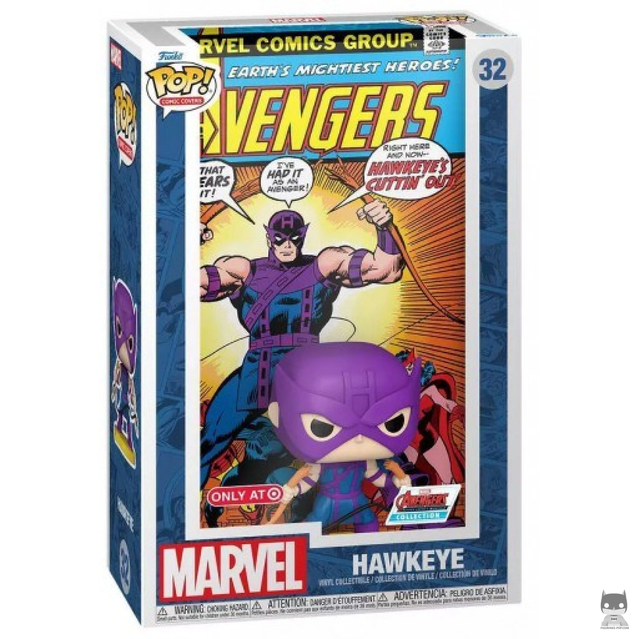 Hawkeye (Avengers 109) Funko Pop! figure in its box