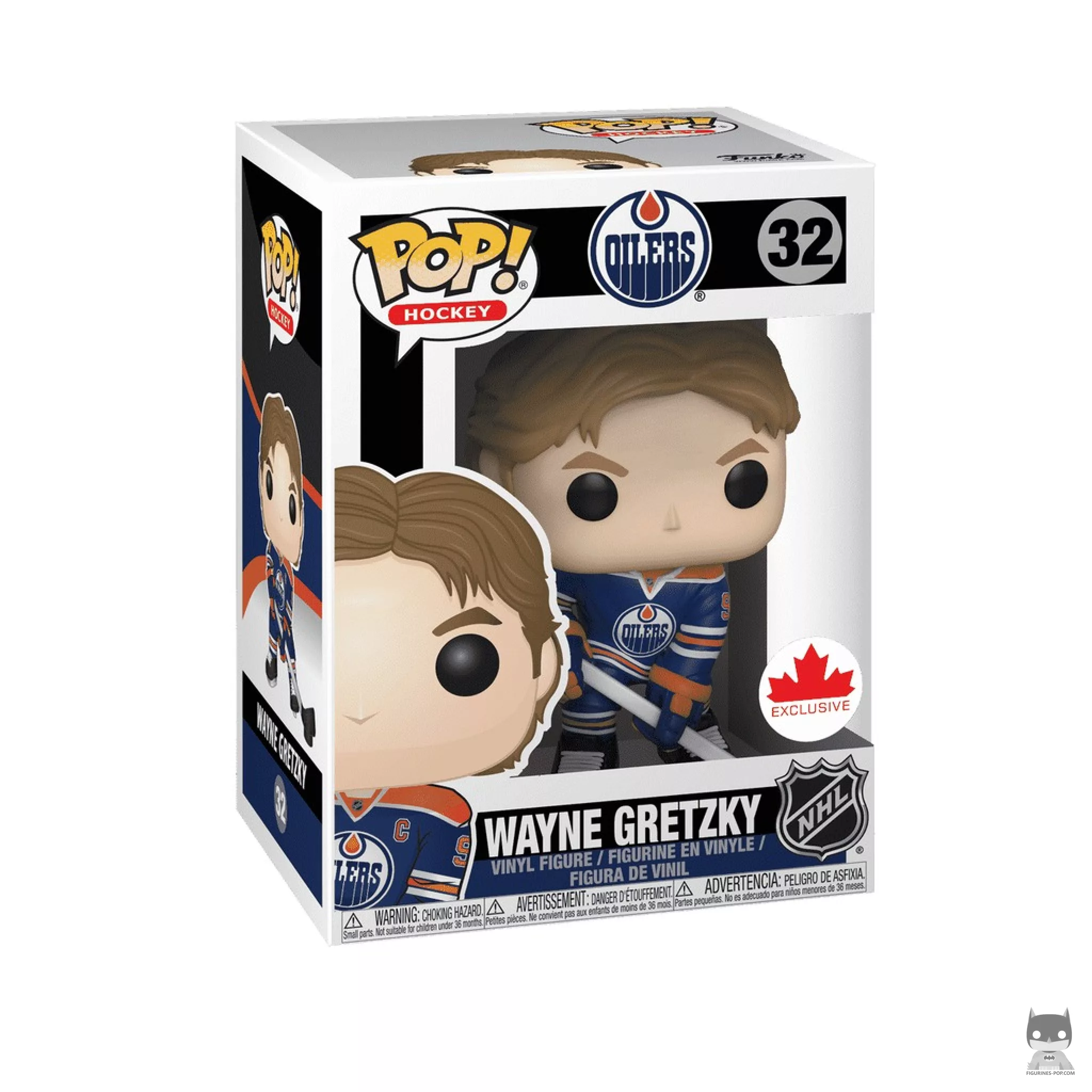 Wayne Gretzky Funko Pop! figure in its box