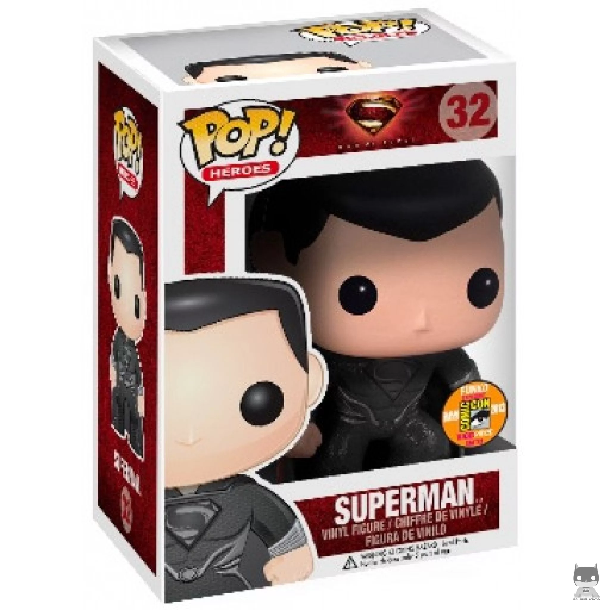 Superman Funko Pop! figure in its box
