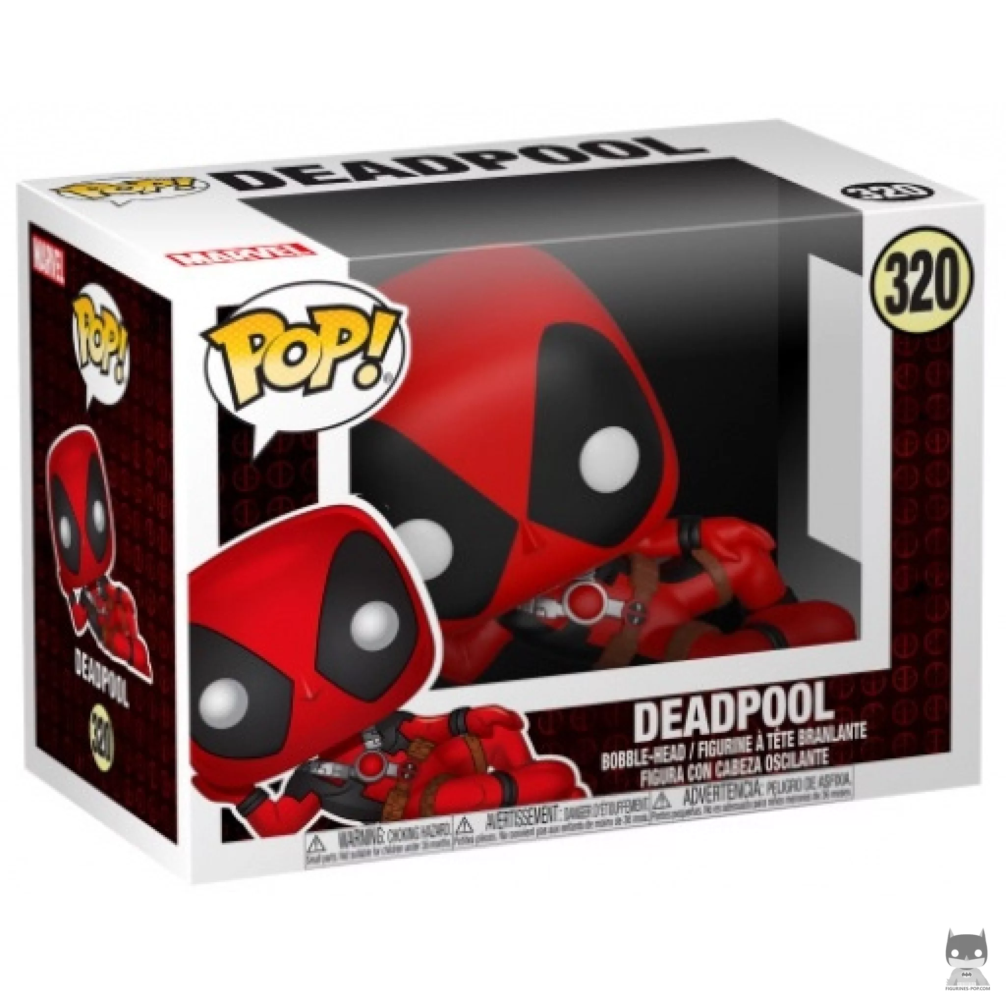 Deadpool Casual Funko Pop! figure in its box