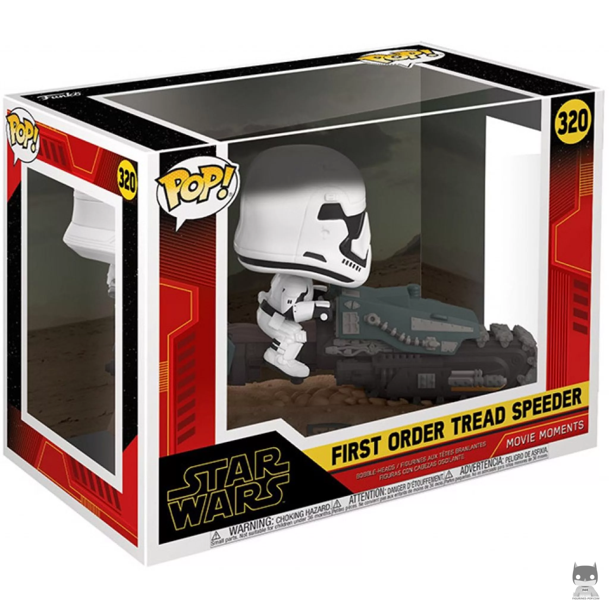 First Order Tread Speeder Funko Pop! figure in its box