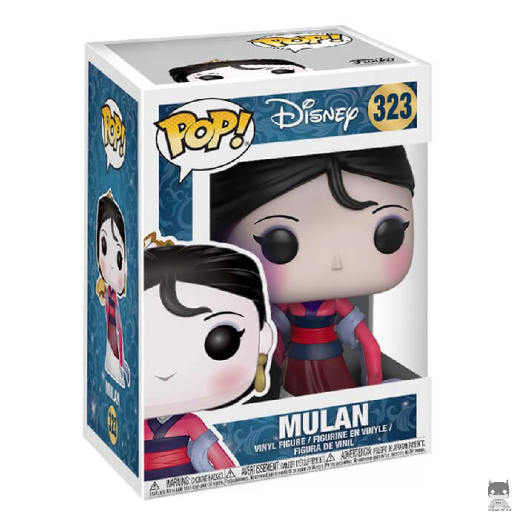 Mulan Funko Pop! figure in its box