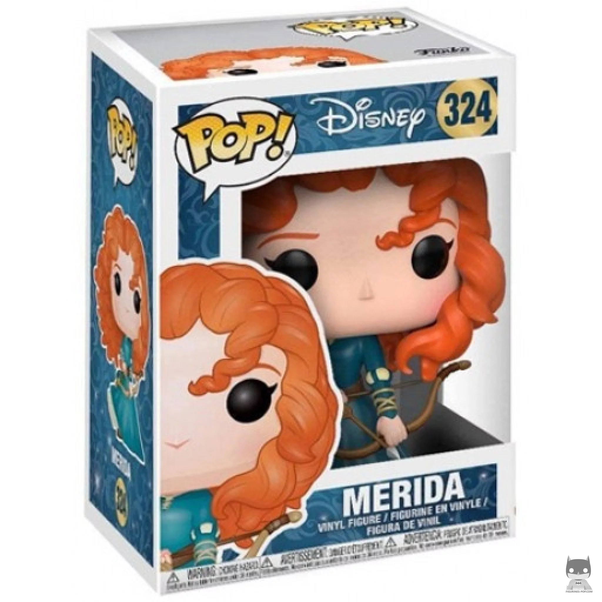 Merida Funko Pop! figure in its box