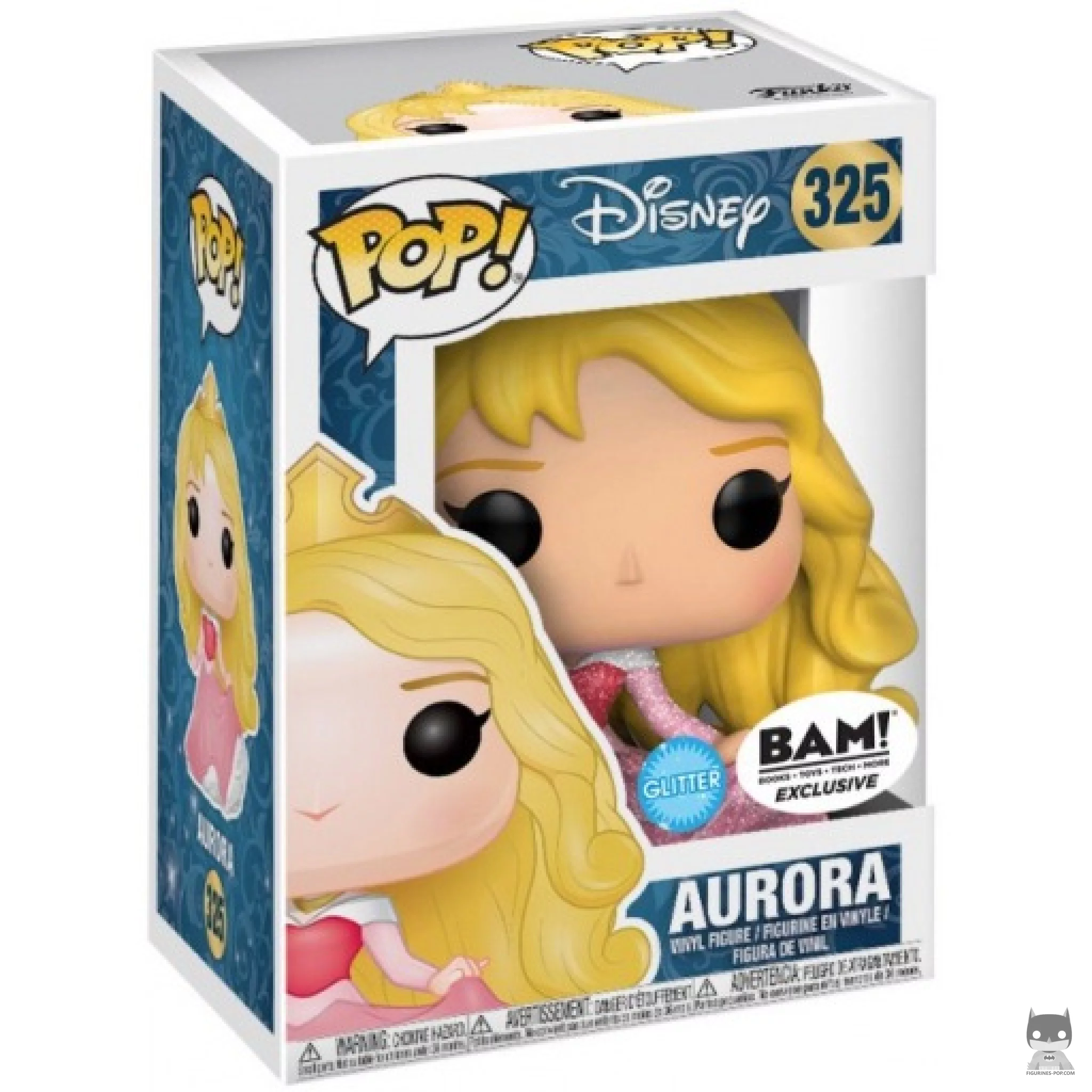 Aurora (Glitter) Funko Pop! figure in its box