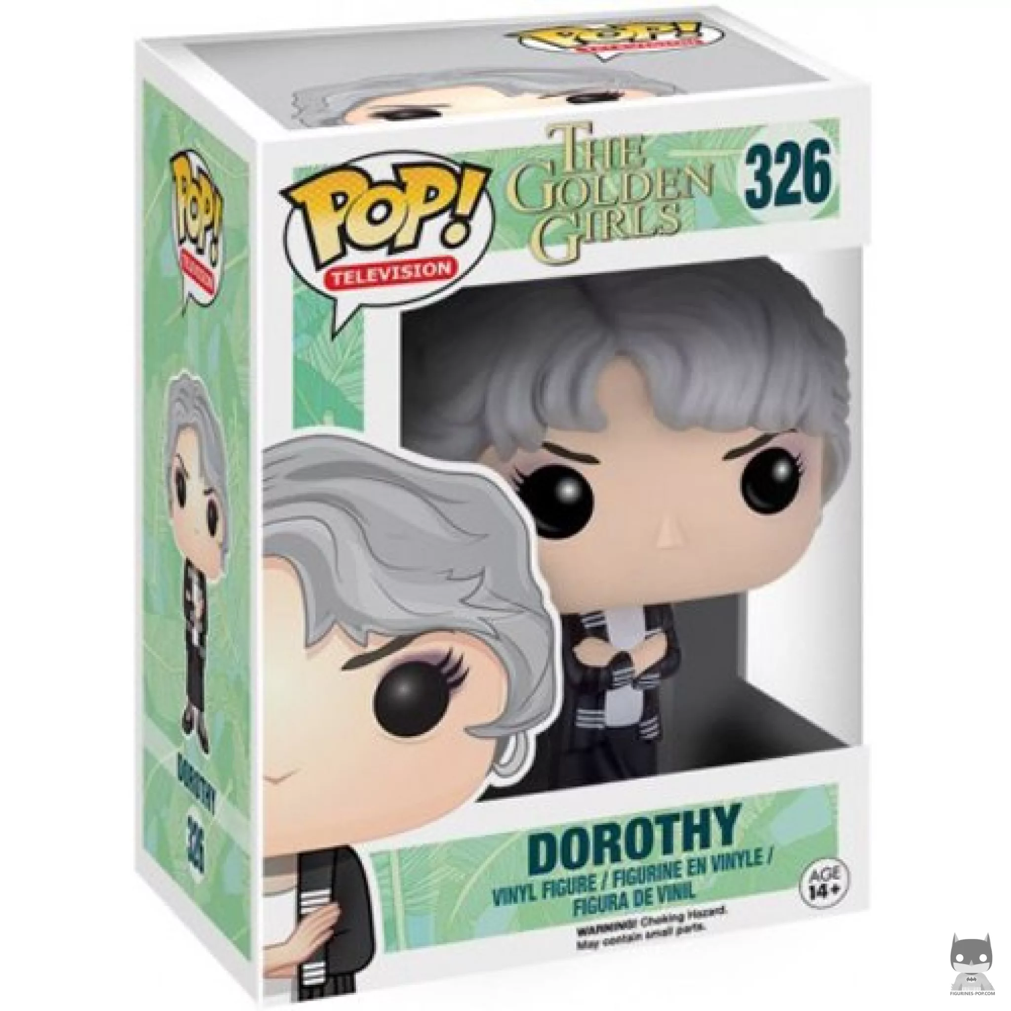 Dorothy Zbornak Funko Pop! figure in its box
