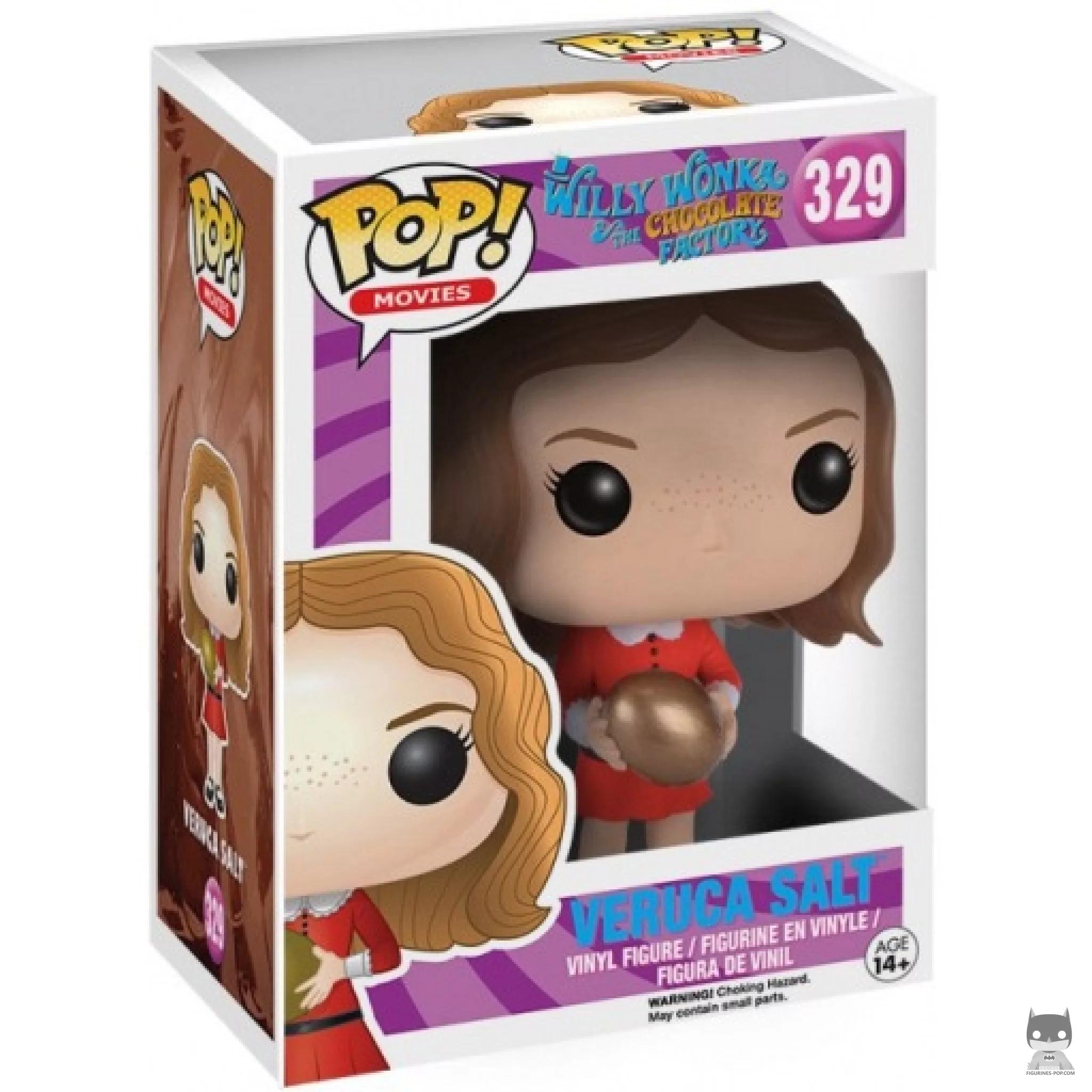 Veruca Salt Funko Pop! figure in its box