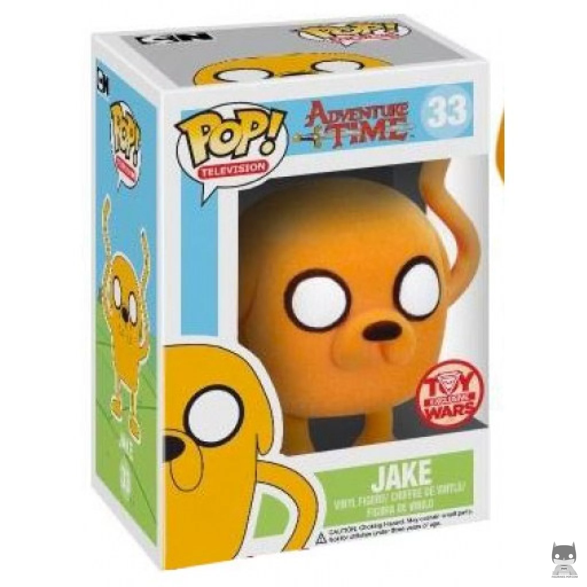 Jake the Dog (Flocked) Funko Pop! figure in its box
