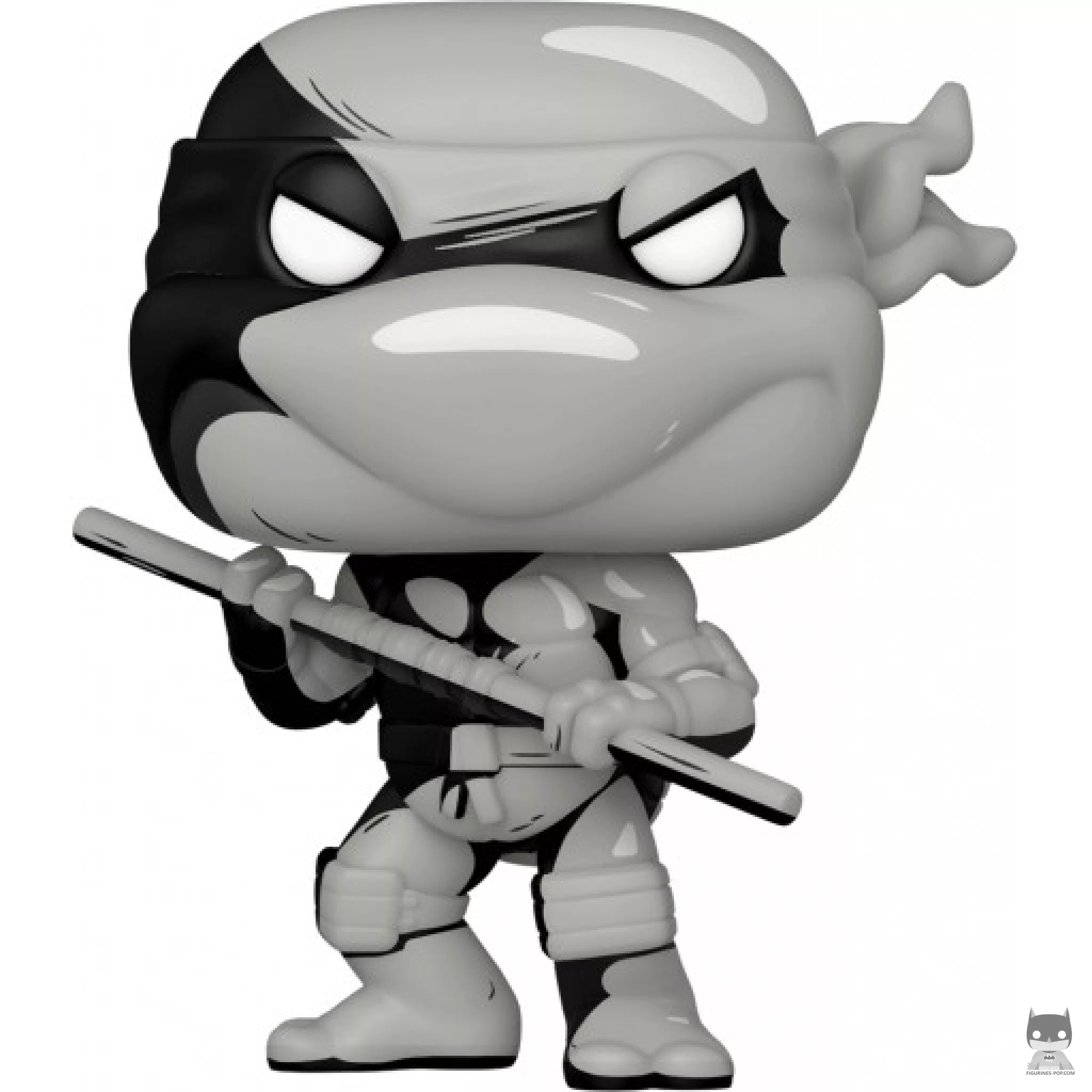 Donatello (Black & White Chase) Funko Pop! figure (Eastman and Laird's Teenage Mutant Turtles Ninja)
