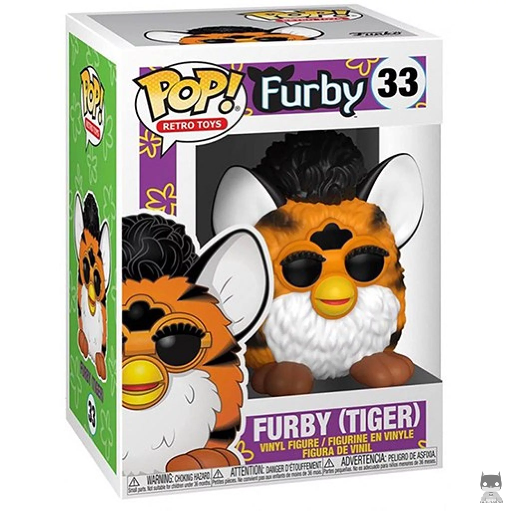 Furby (Tiger) Funko Pop! figure in its box