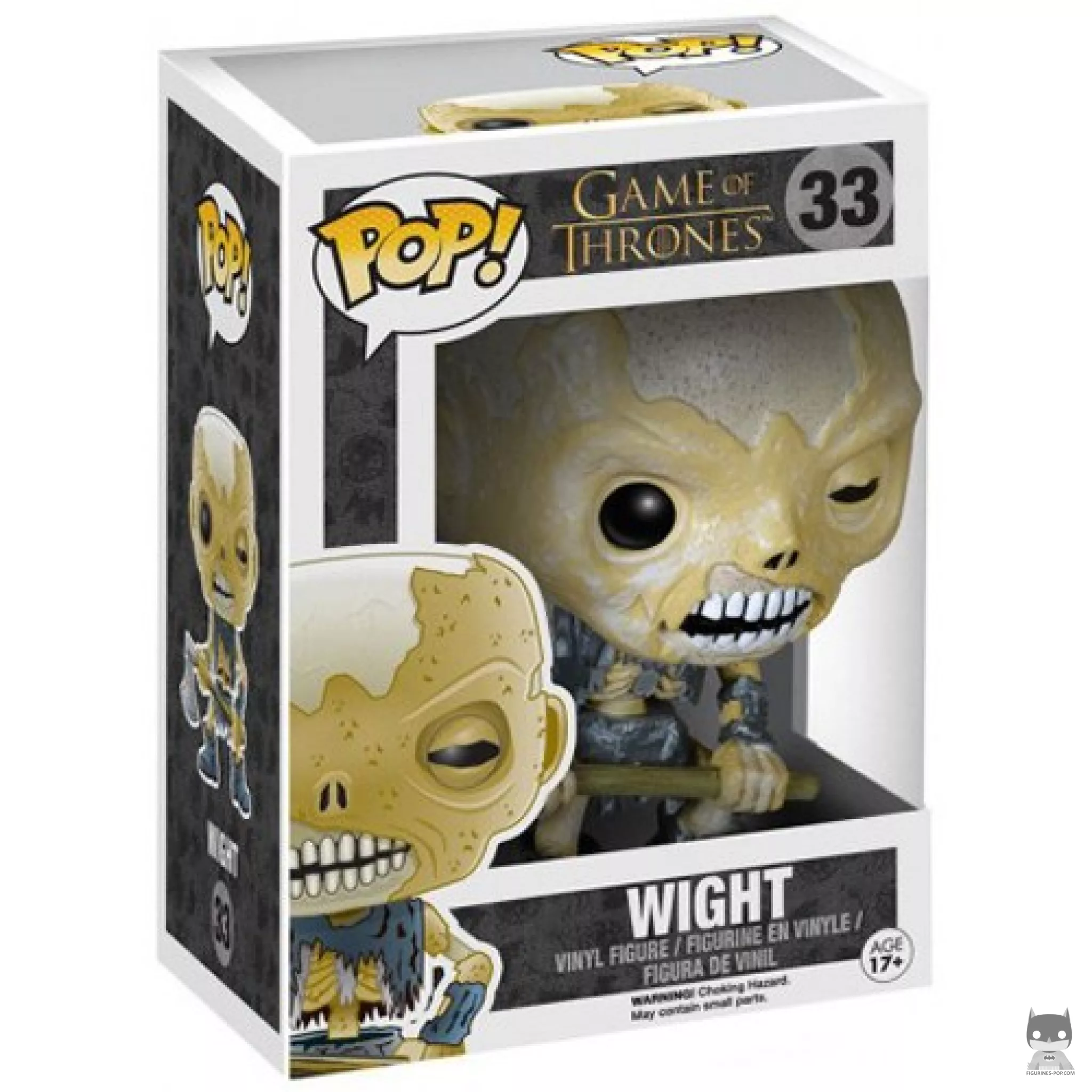 Wight Funko Pop! figure in its box