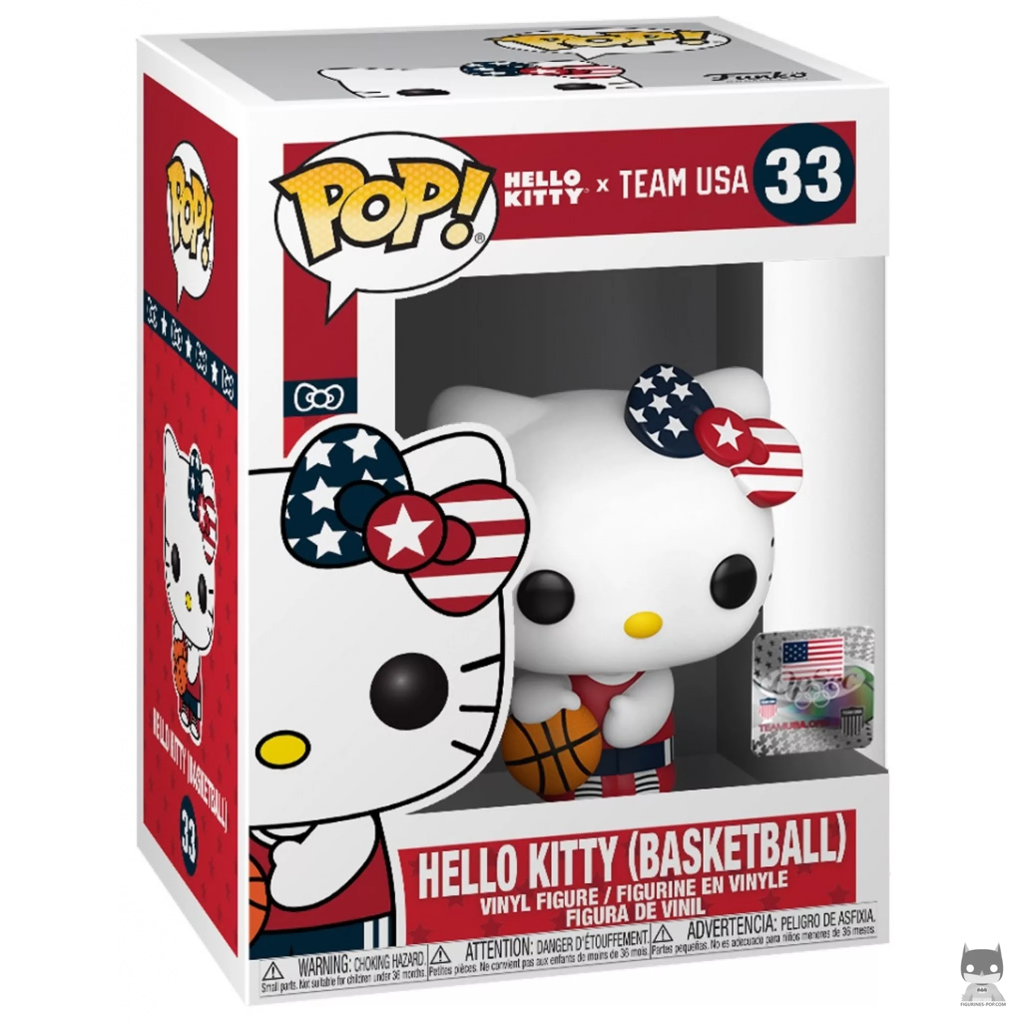 Hello Kitty (Basketball) Funko Pop! figure in its box
