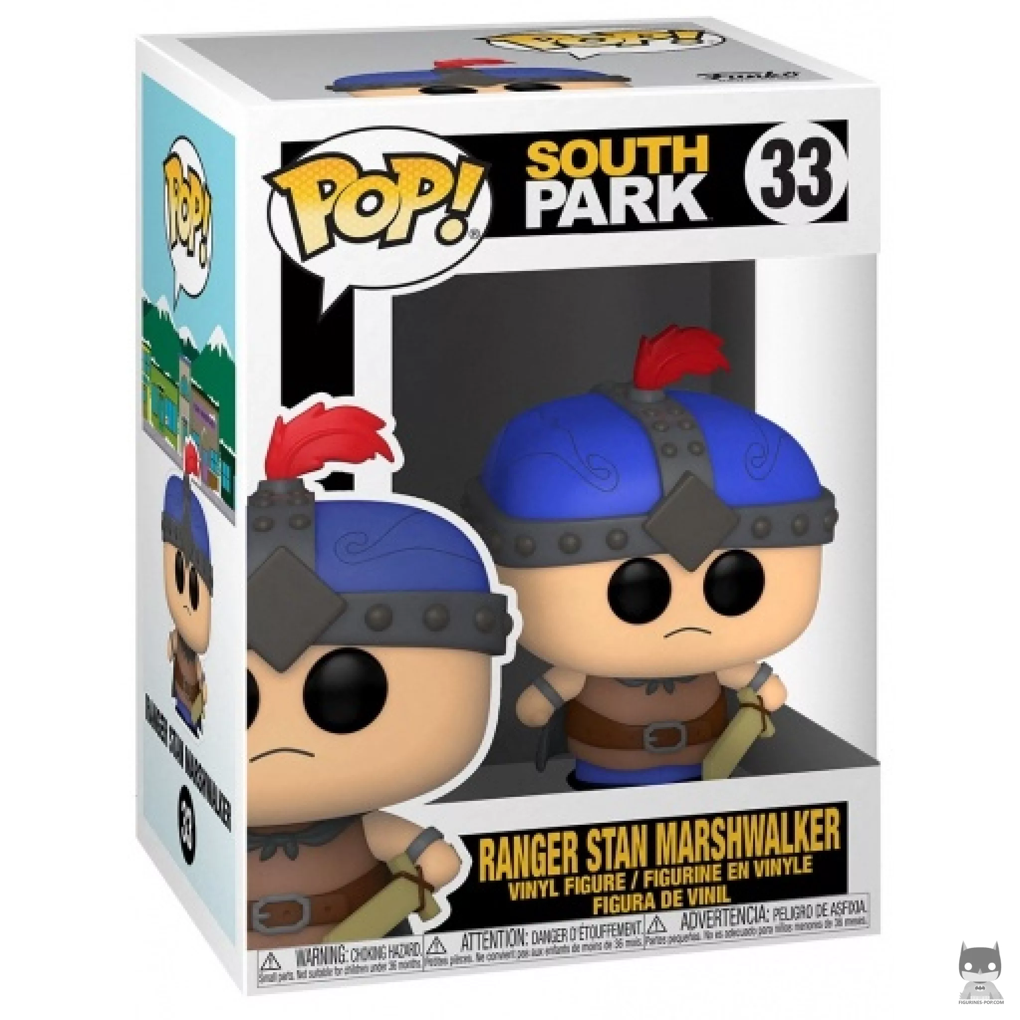 Ranger Stan Marshwalker (The Stick of Truth) Funko Pop! figure in its box