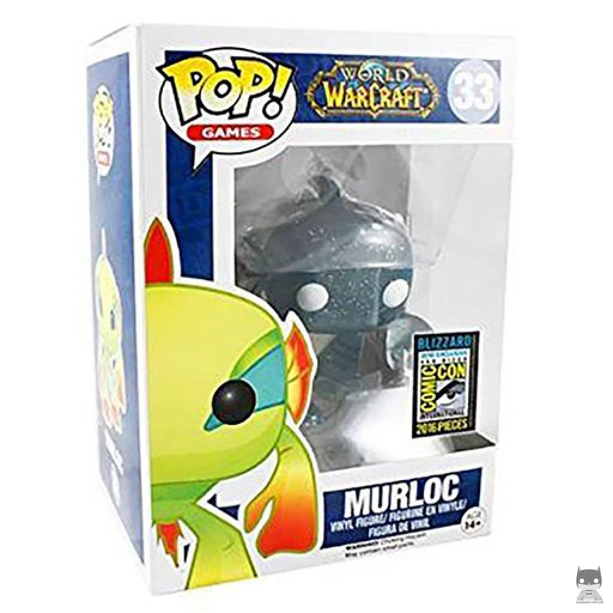 Murloc (Translucent) Funko Pop! figure in its box