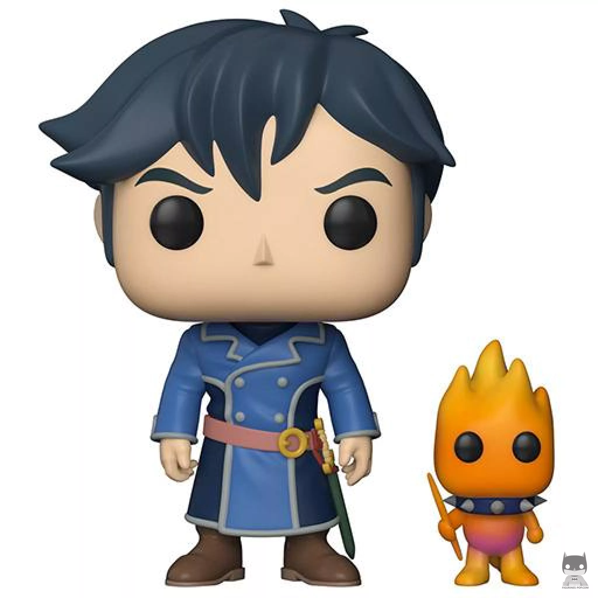Roland with Higgledy Funko Pop! figure (Ni No Kuni II)