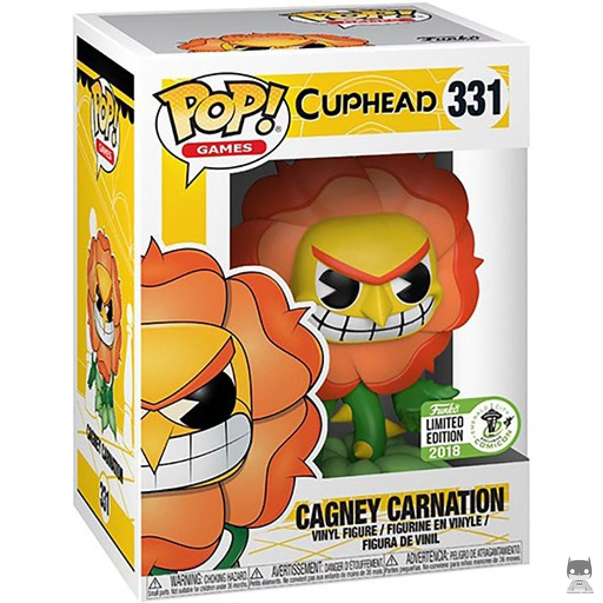 Cagney Carnation Funko Pop! figure in its box