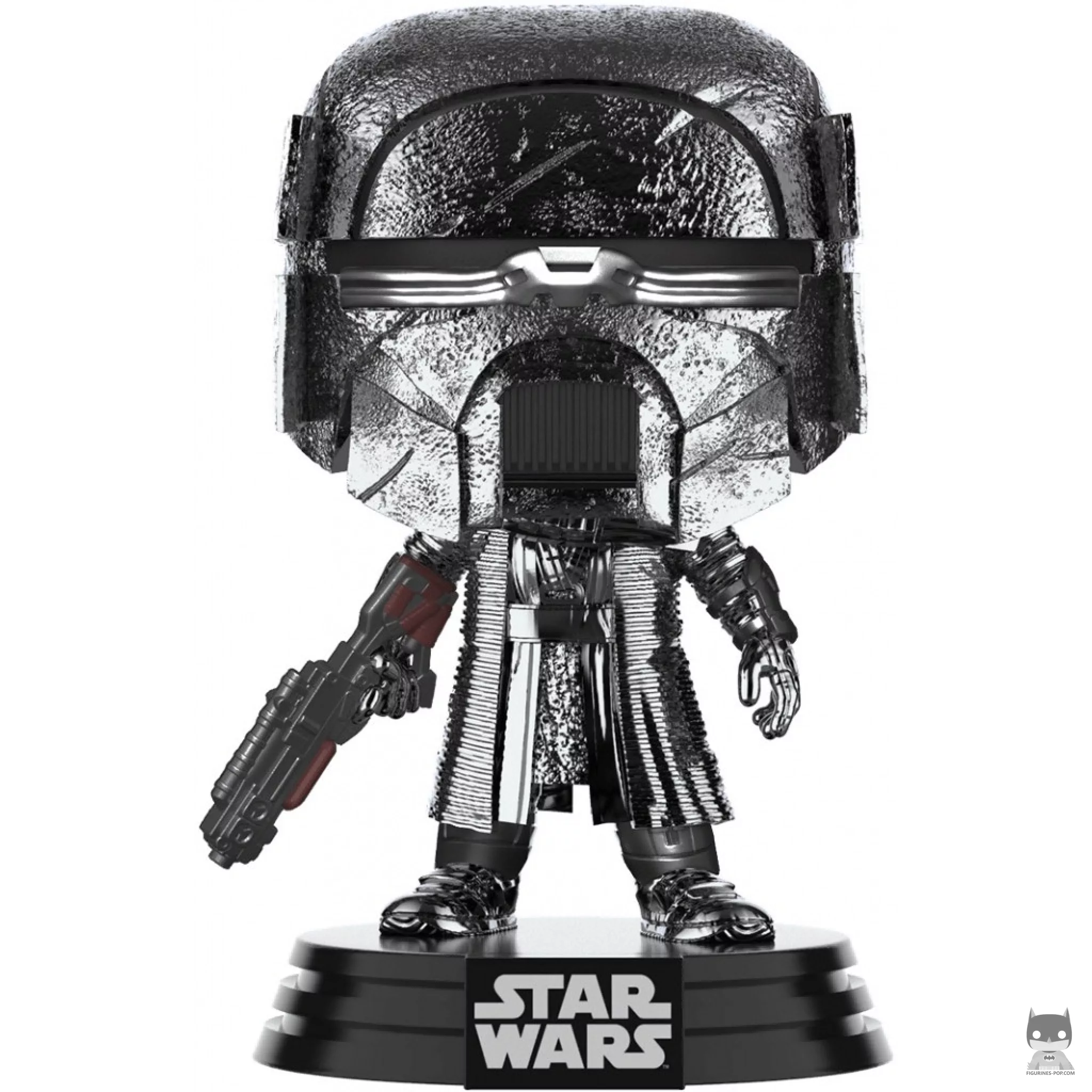 Knight of Ren Blaster Rifle (Hematite Chrome) Funko Pop! figure (Star Wars: Episode IX, The Rise of Skywalker)