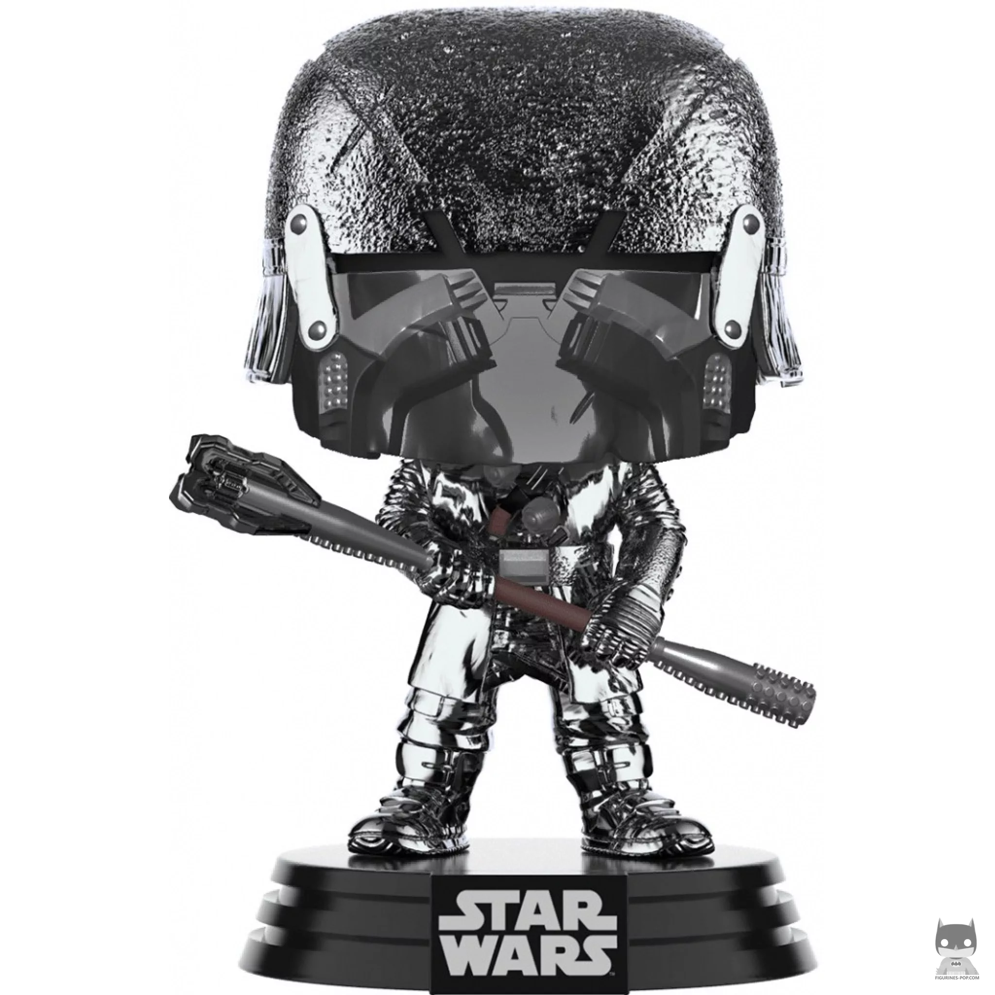 Knight of Ren War Club (Hematite Chrome) Funko Pop! figure (Star Wars: Episode IX, The Rise of Skywalker)