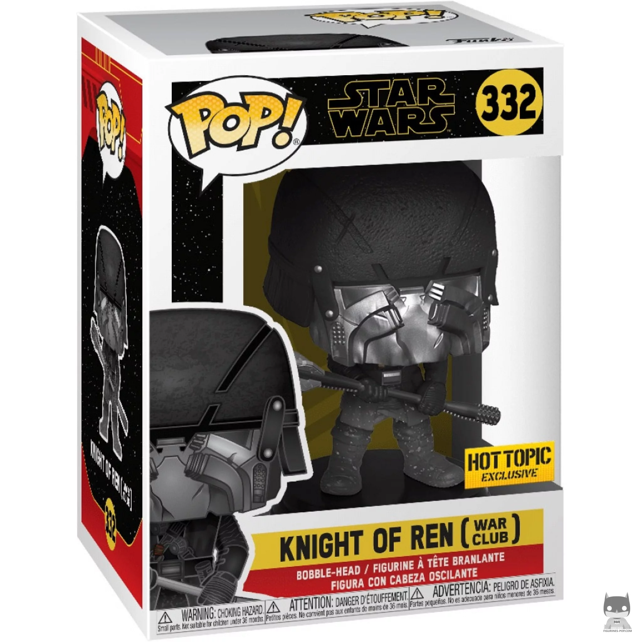 Knight of Ren War Club Funko Pop! figure in its box