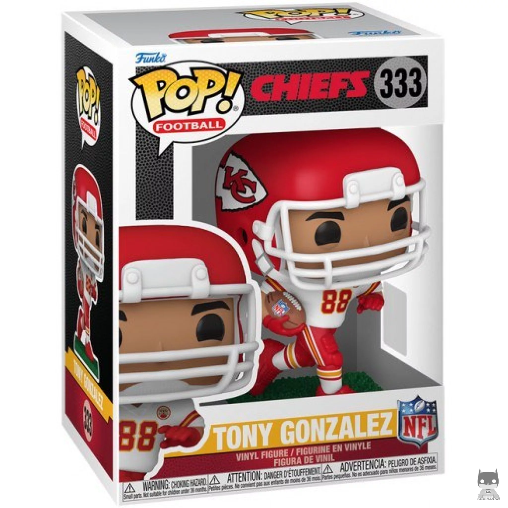 Tony Gonzalez Funko Pop! figure in its box