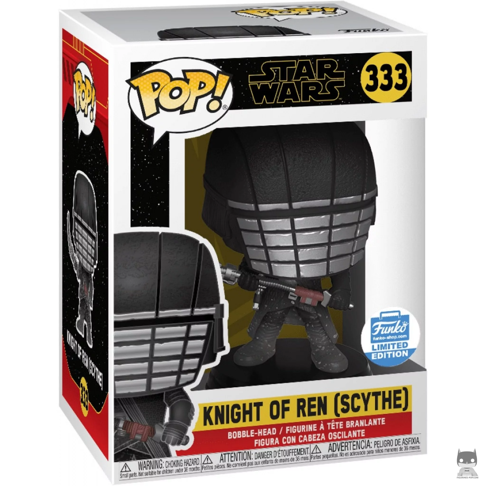 Knight of Ren Scythe Funko Pop! figure in its box