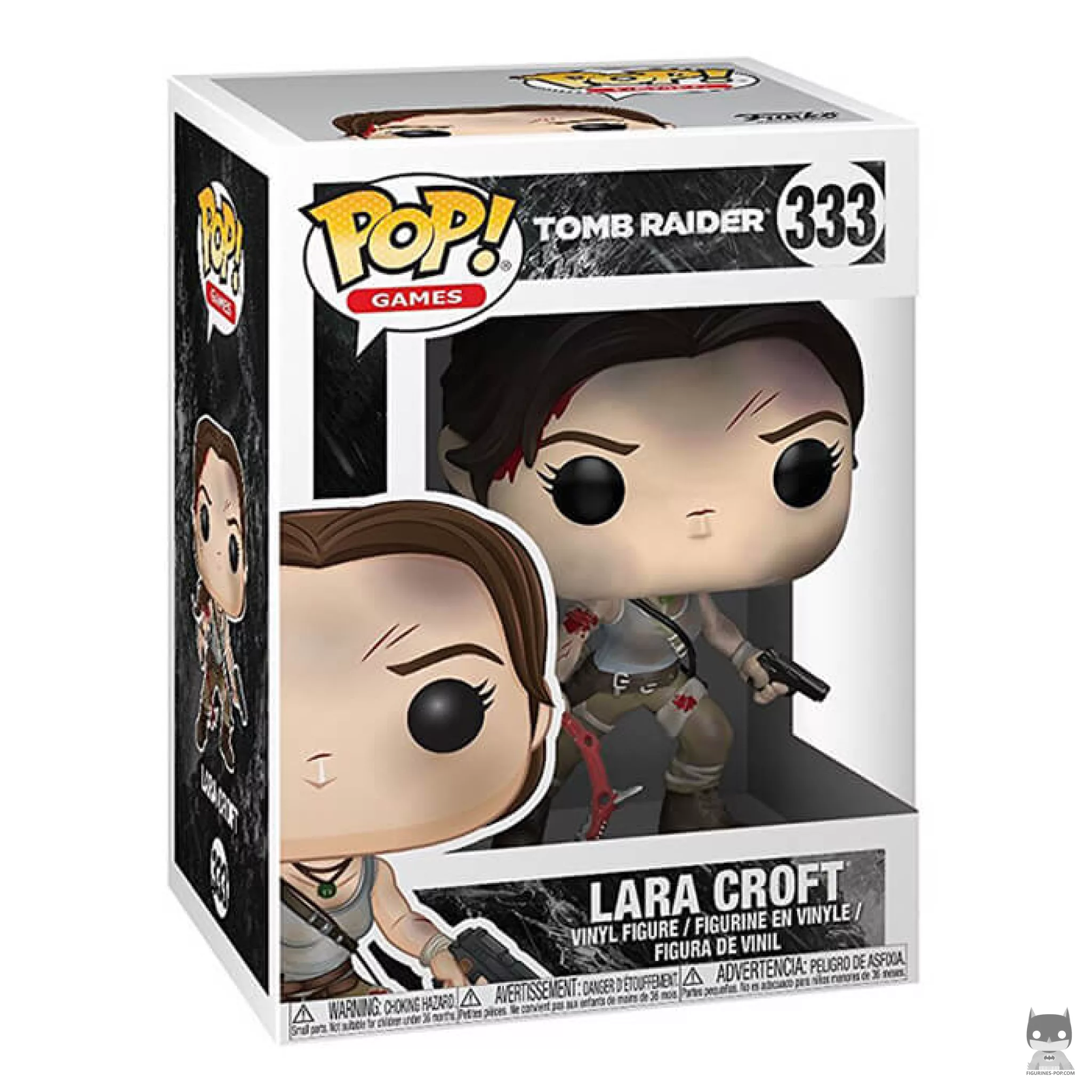 Lara Croft Funko Pop! figure in its box