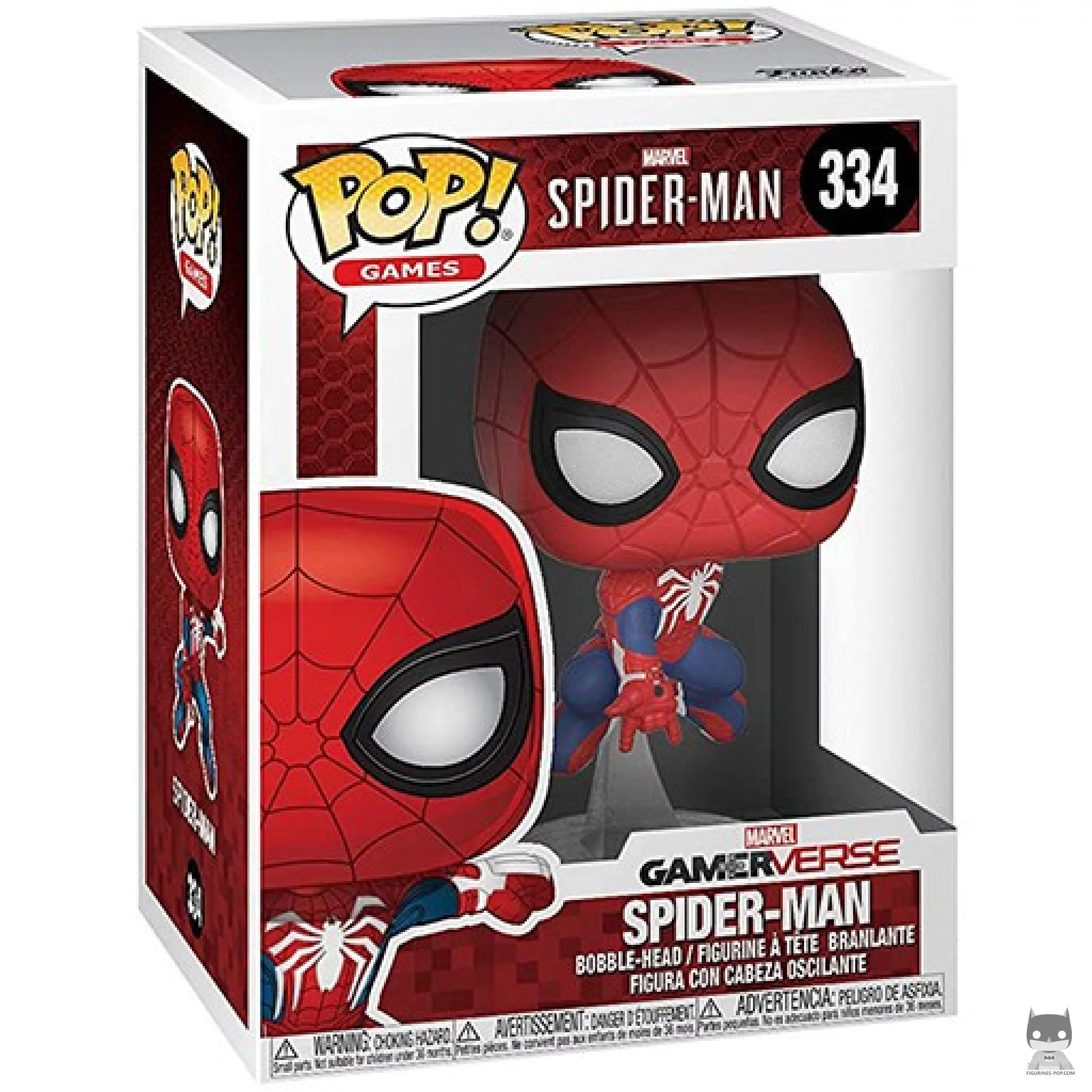 Spider-Man (White Spider) Funko Pop! figure in its box