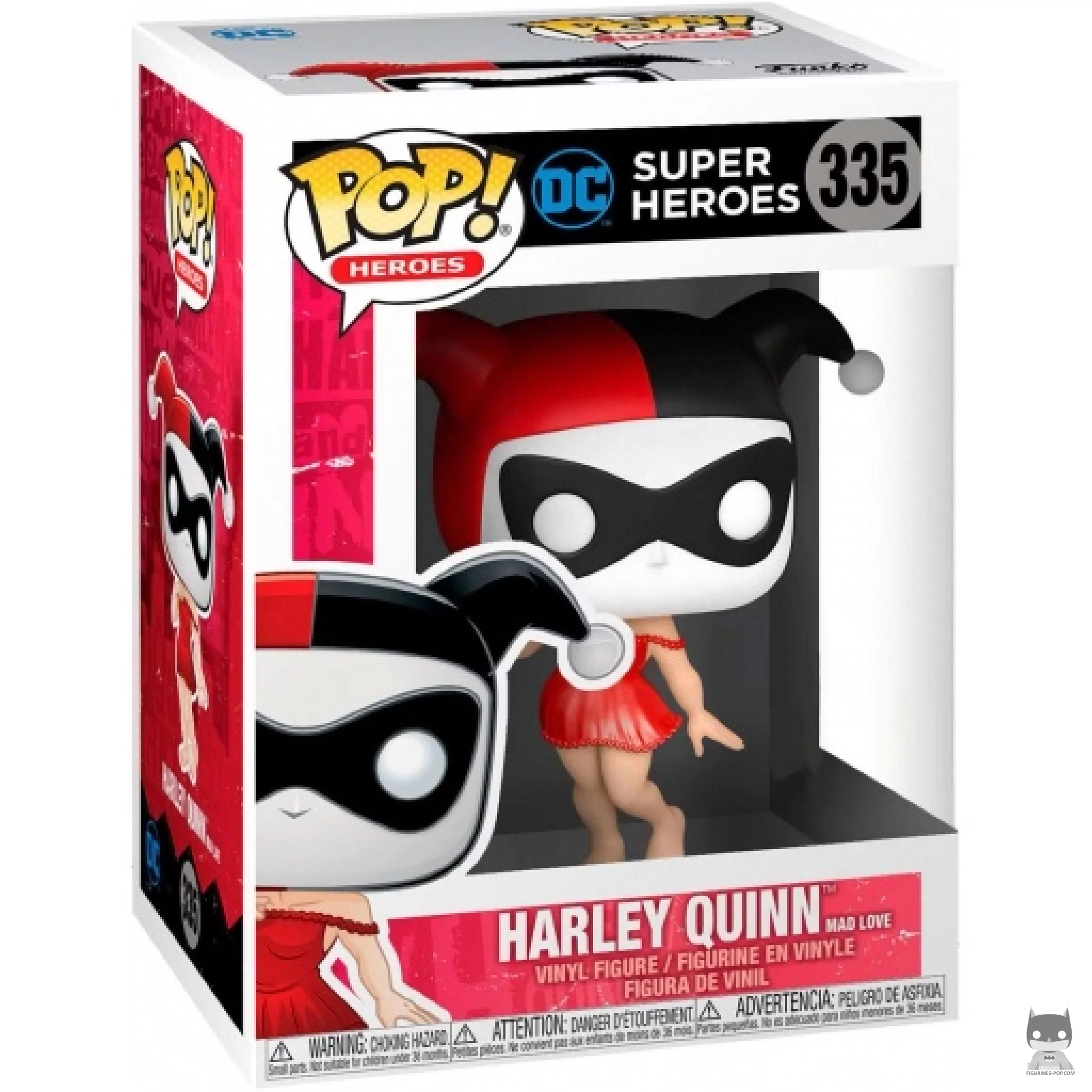 Harley Quinn Funko Pop! figure in its box