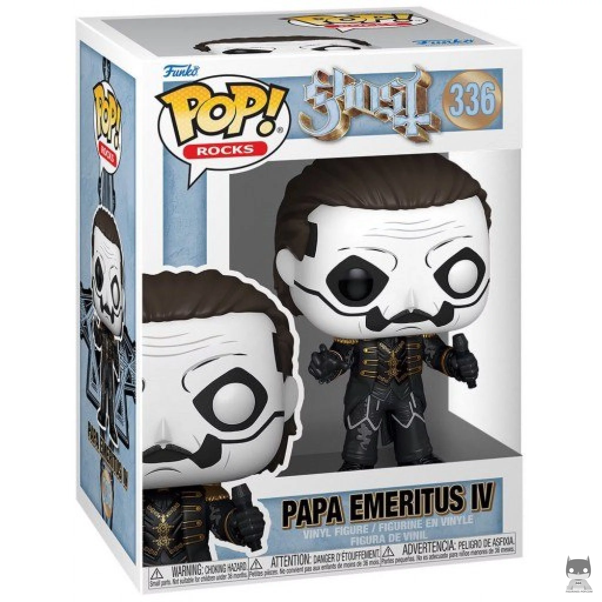 Papa Emeritus IV Funko Pop! figure in its box