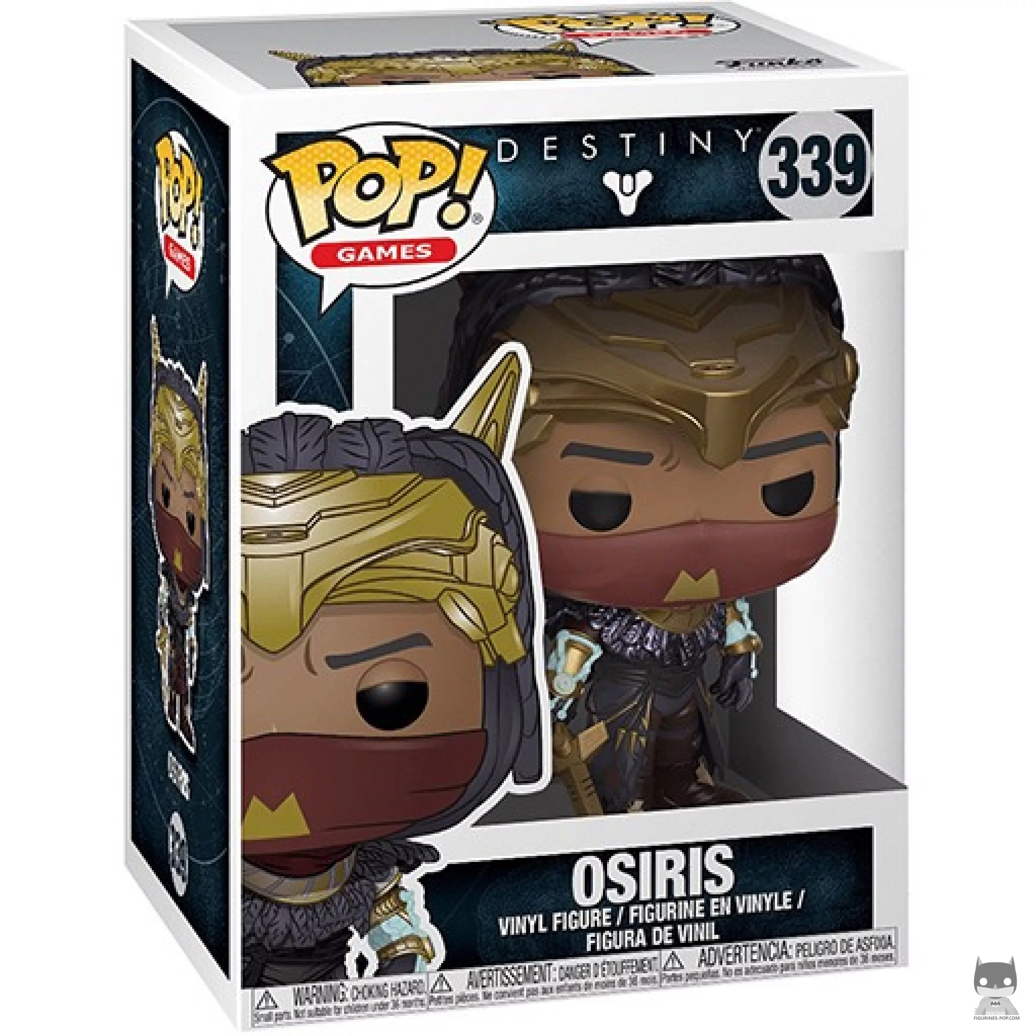 Osiris Funko Pop! figure in its box