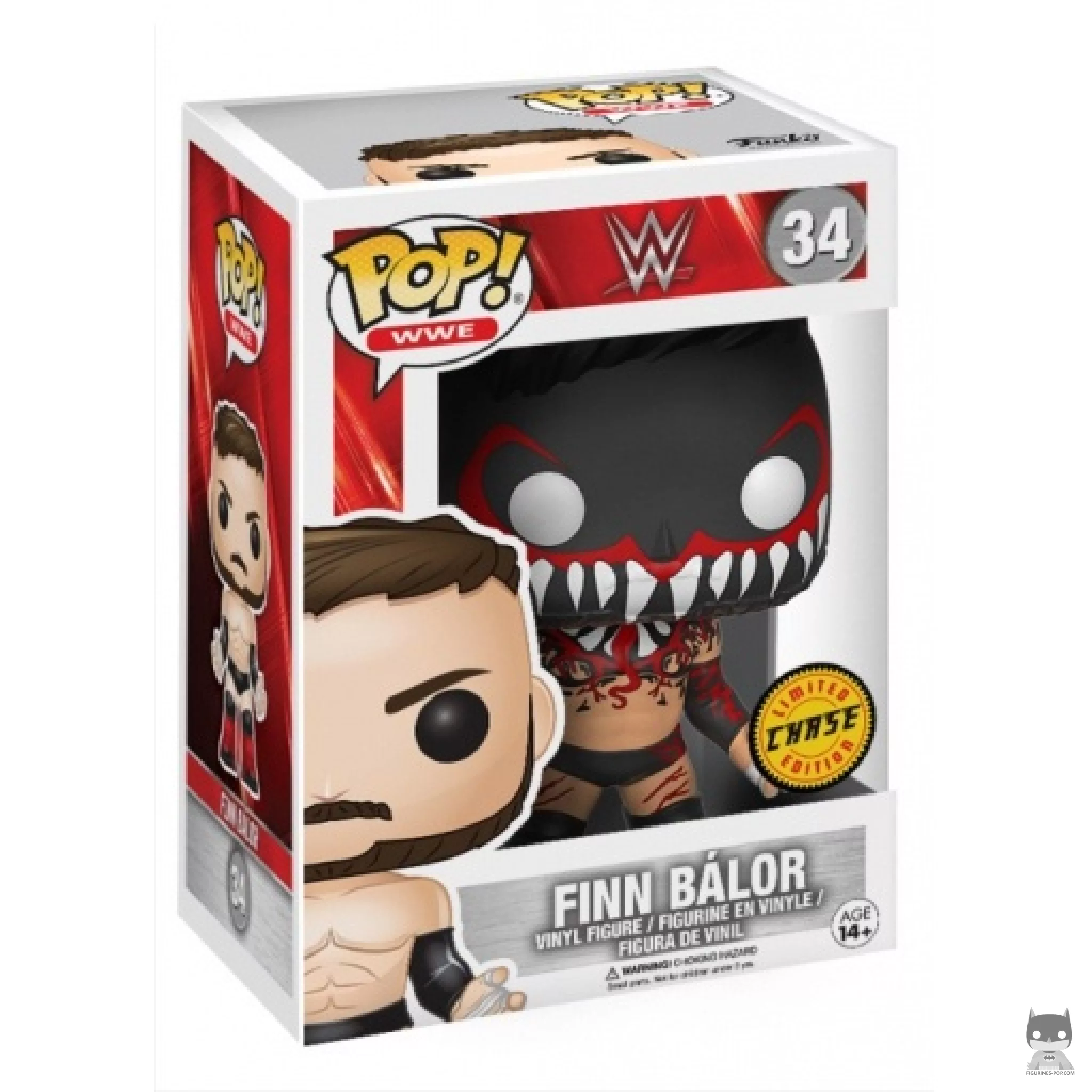 Finn Balor (Masked) (Chase) Funko Pop! figure in its box