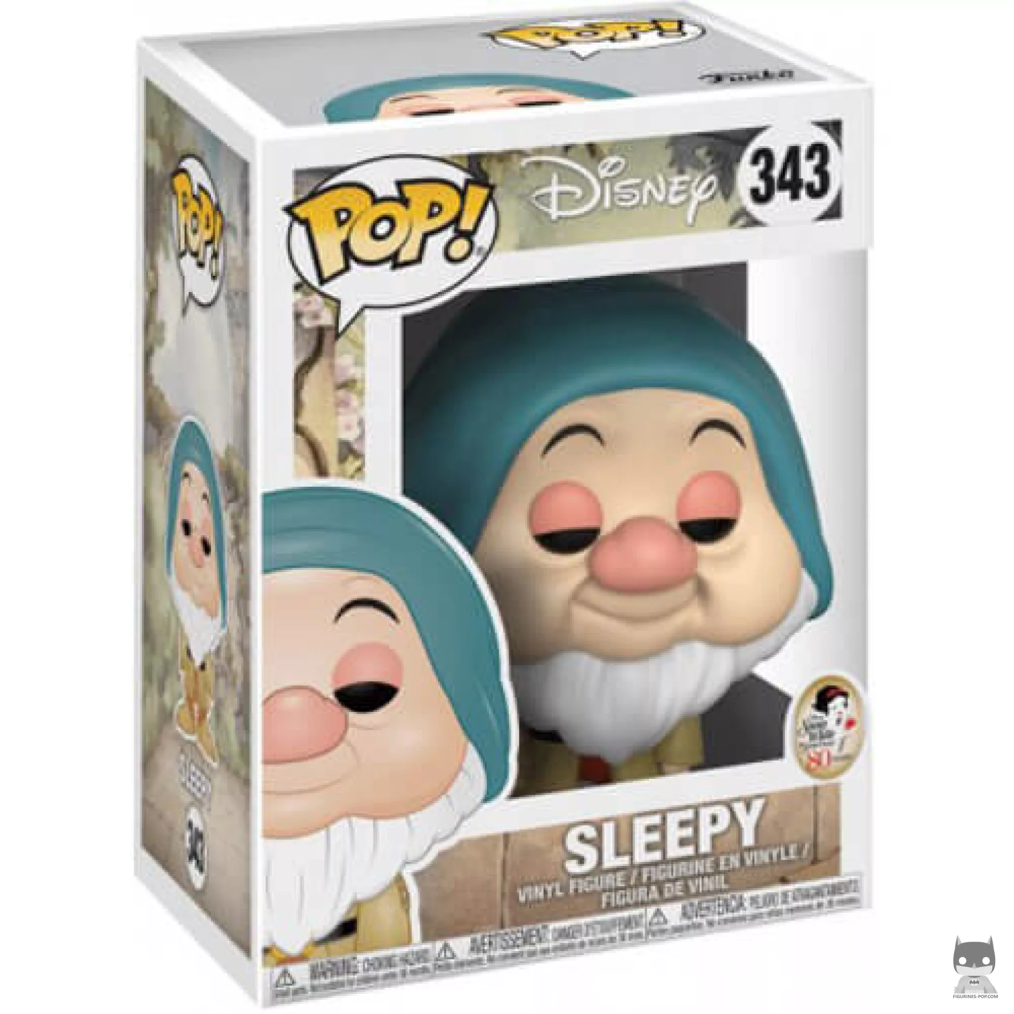Sleepy Funko Pop! figure in its box