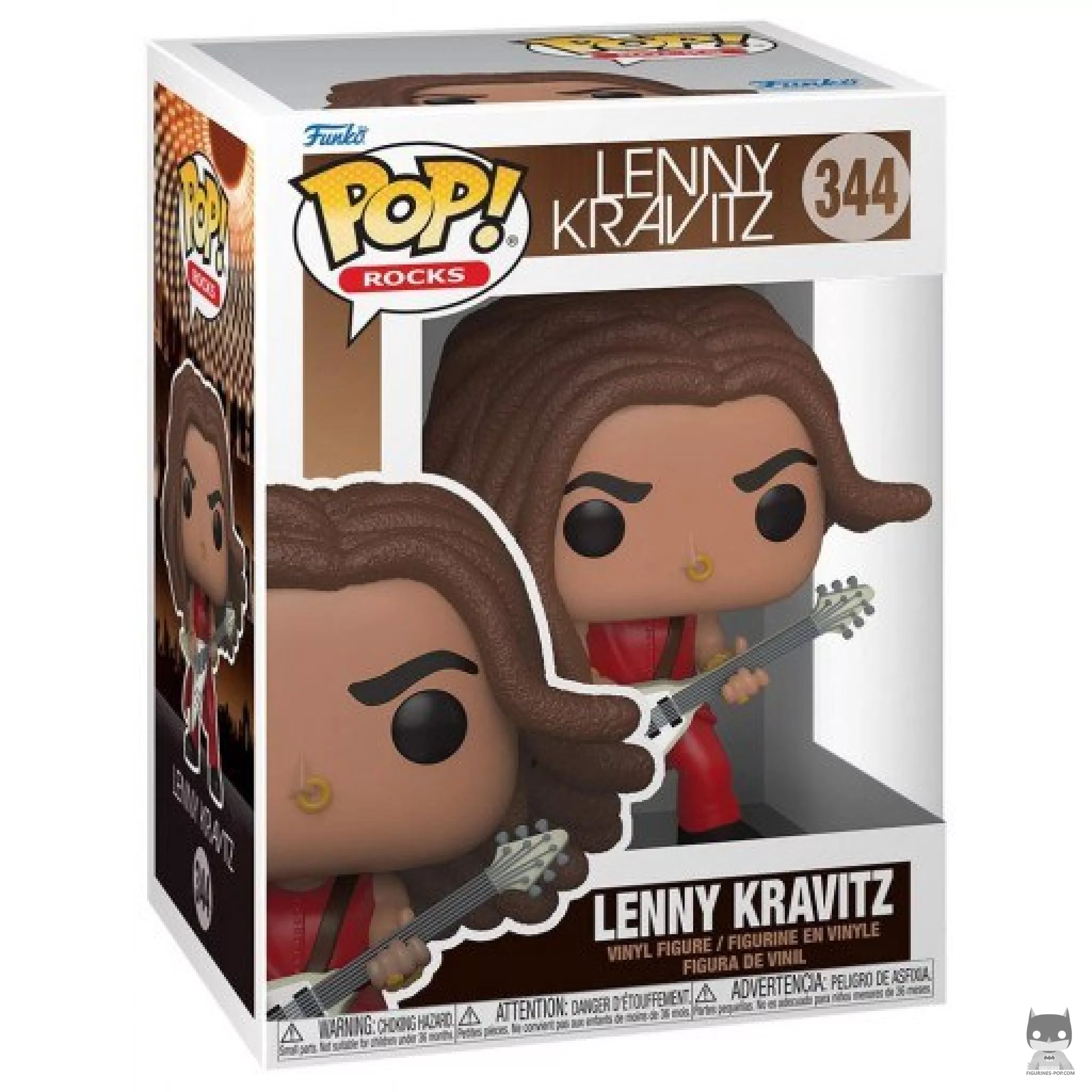 Lenny Kravitz Funko Pop! figure in its box
