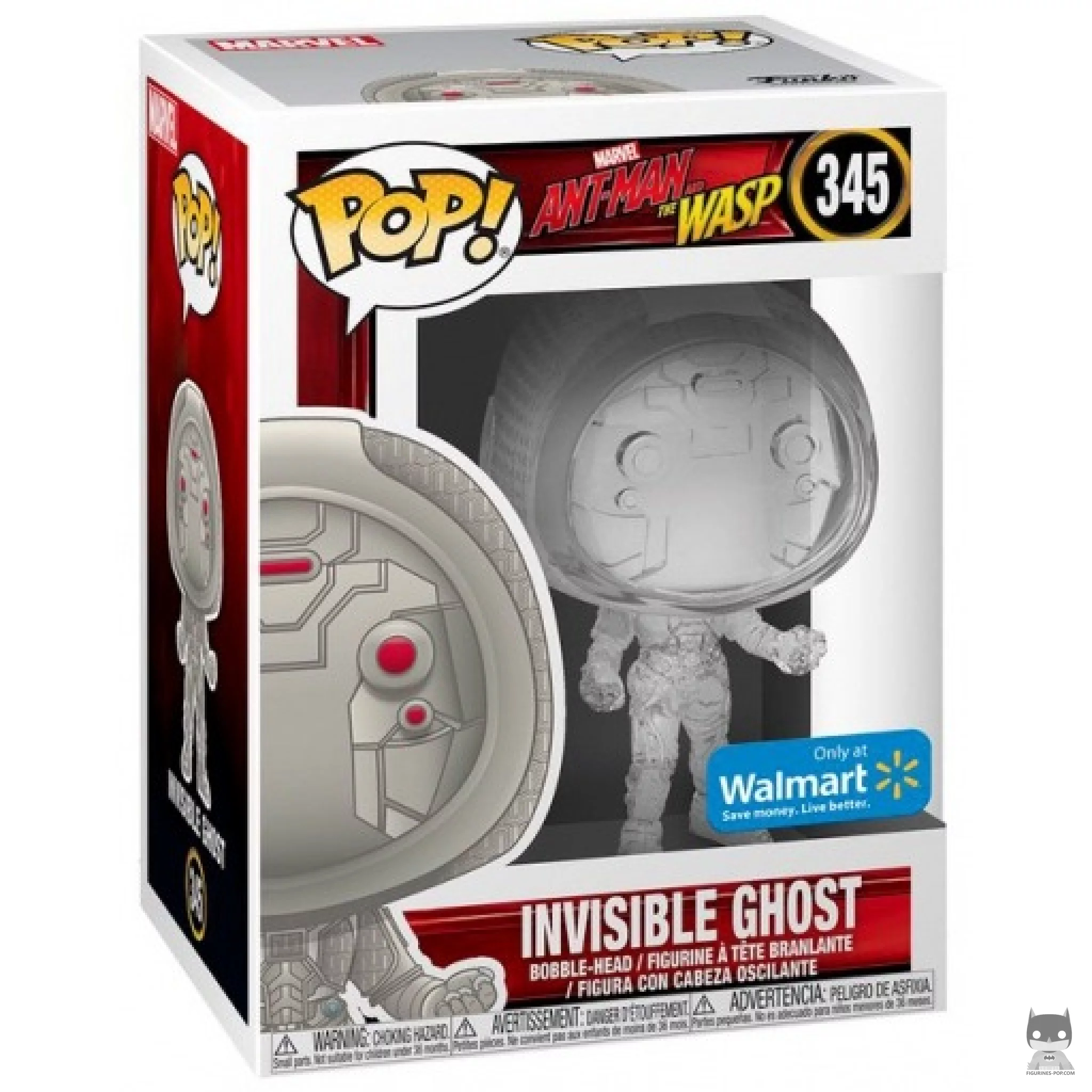 Ghost (Invisible) Funko Pop! figure in its box
