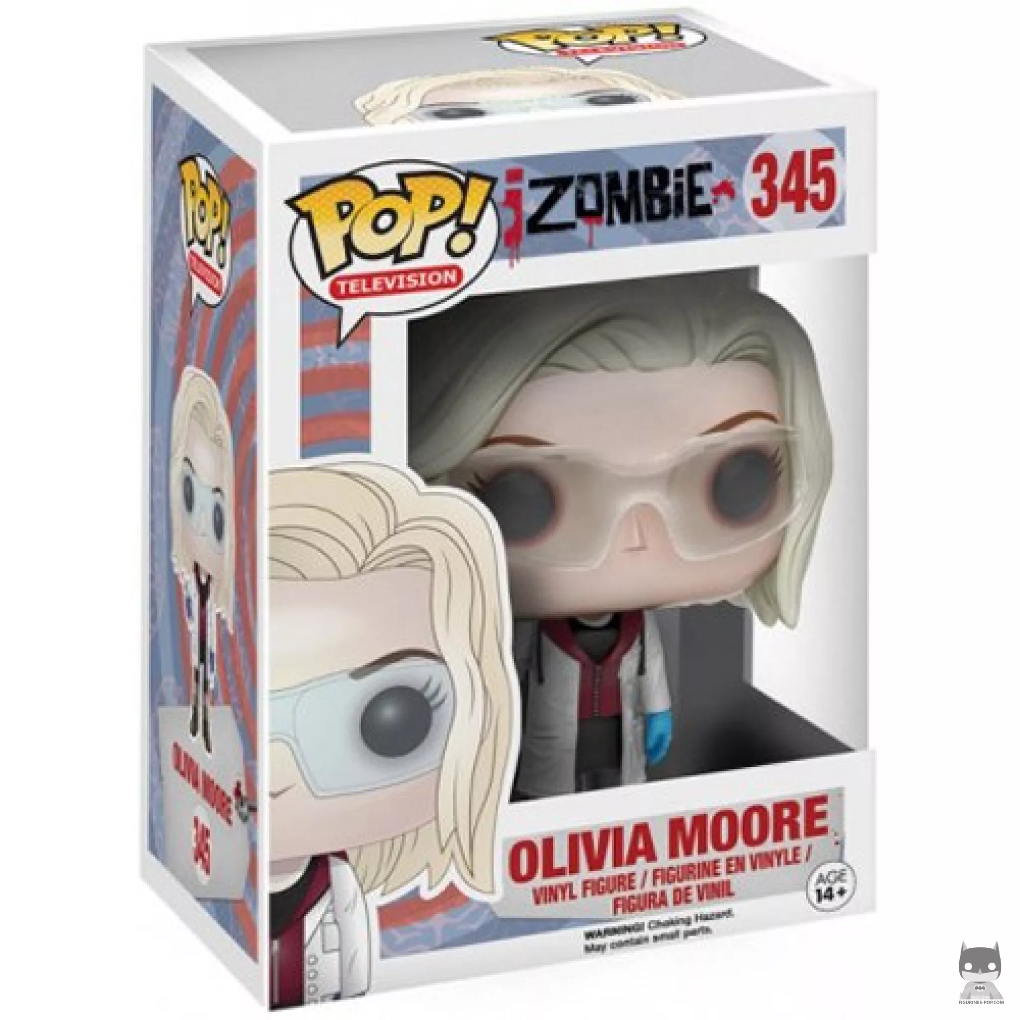 Olivia Moore (with Glasses) Funko Pop! figure in its box