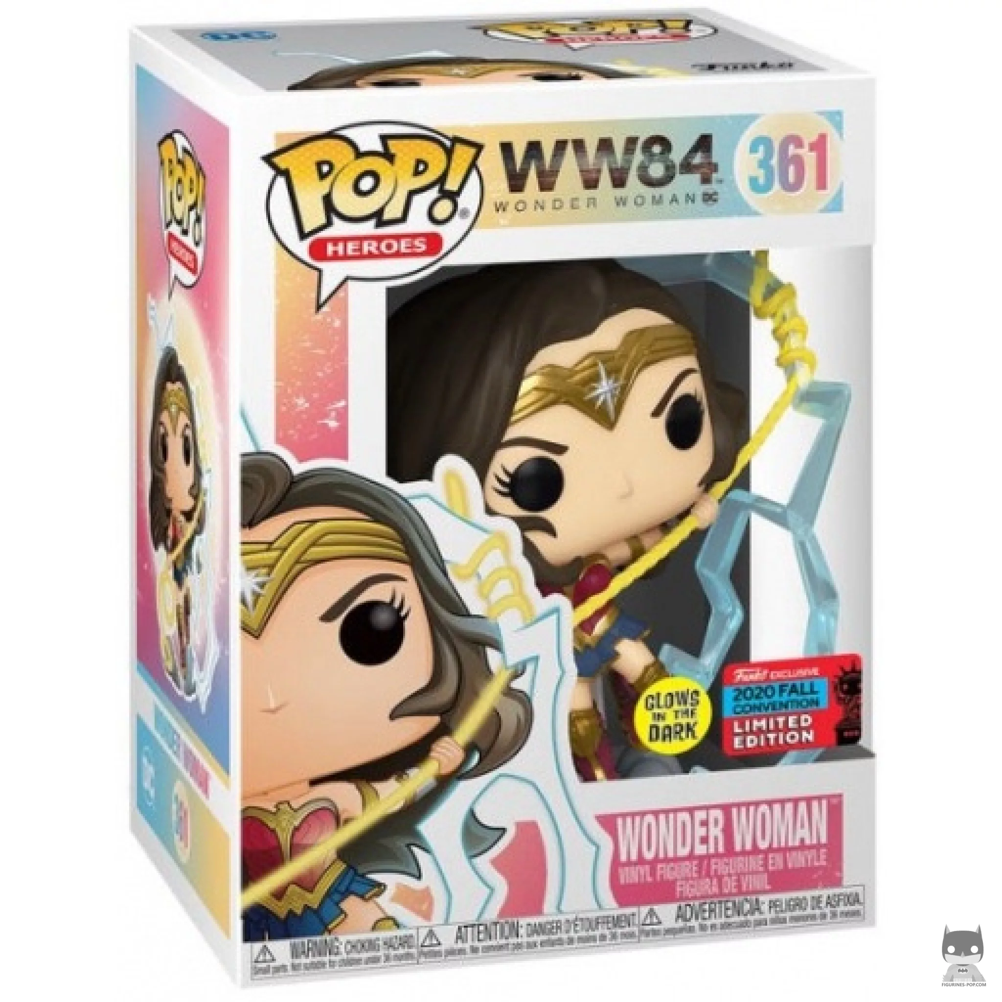 Wonder Woman Funko Pop! figure in its box