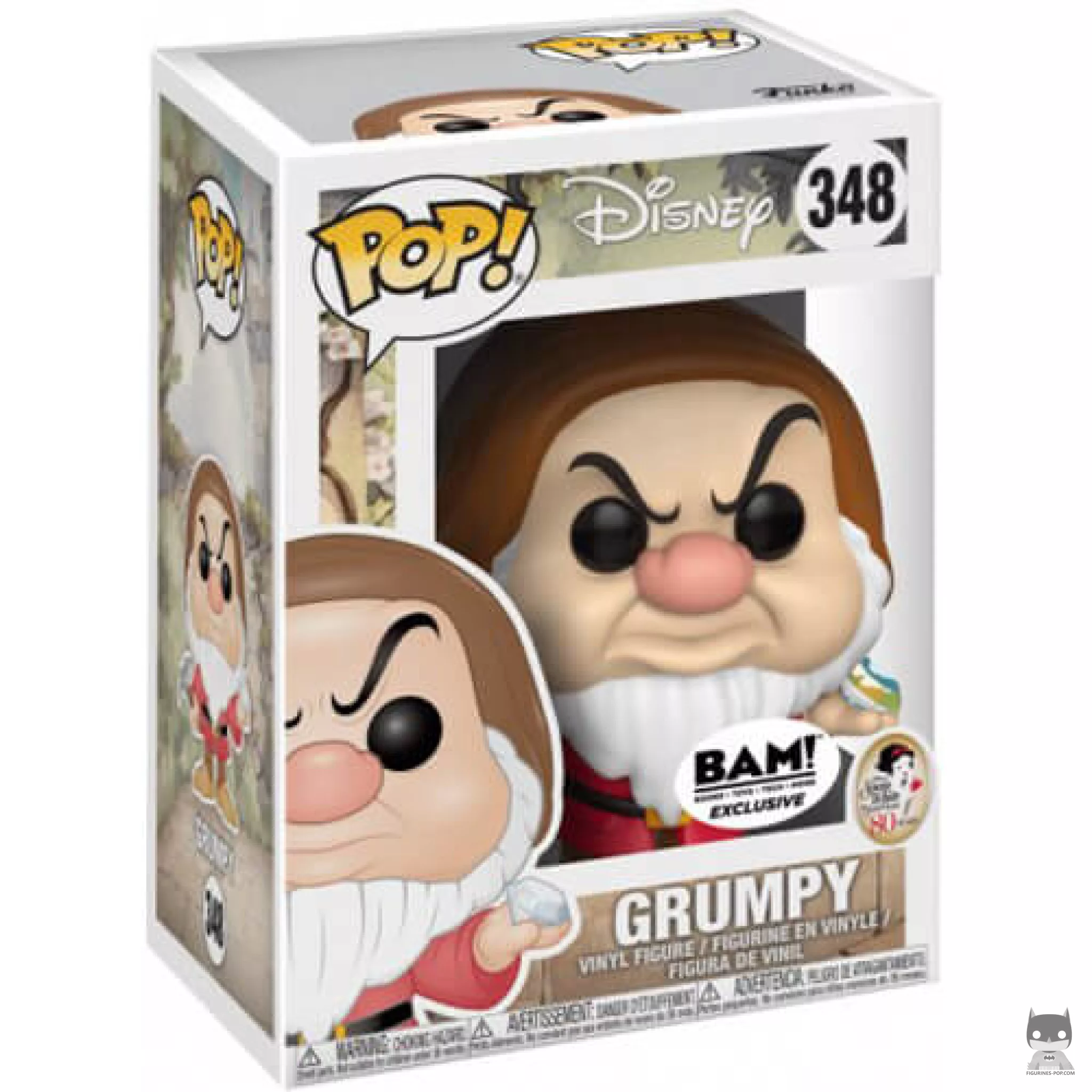 Grumpy Funko Pop! figure in its box