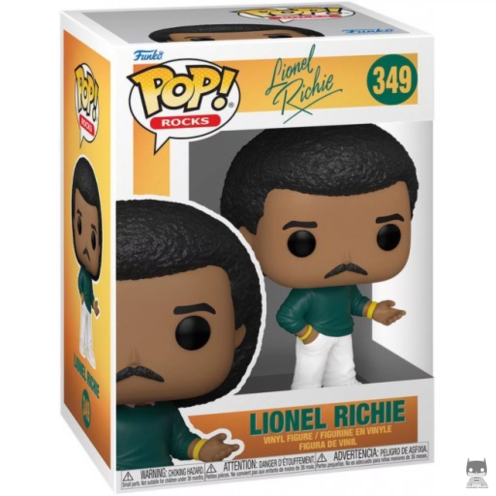 Lionel Richie Funko Pop! figure in its box