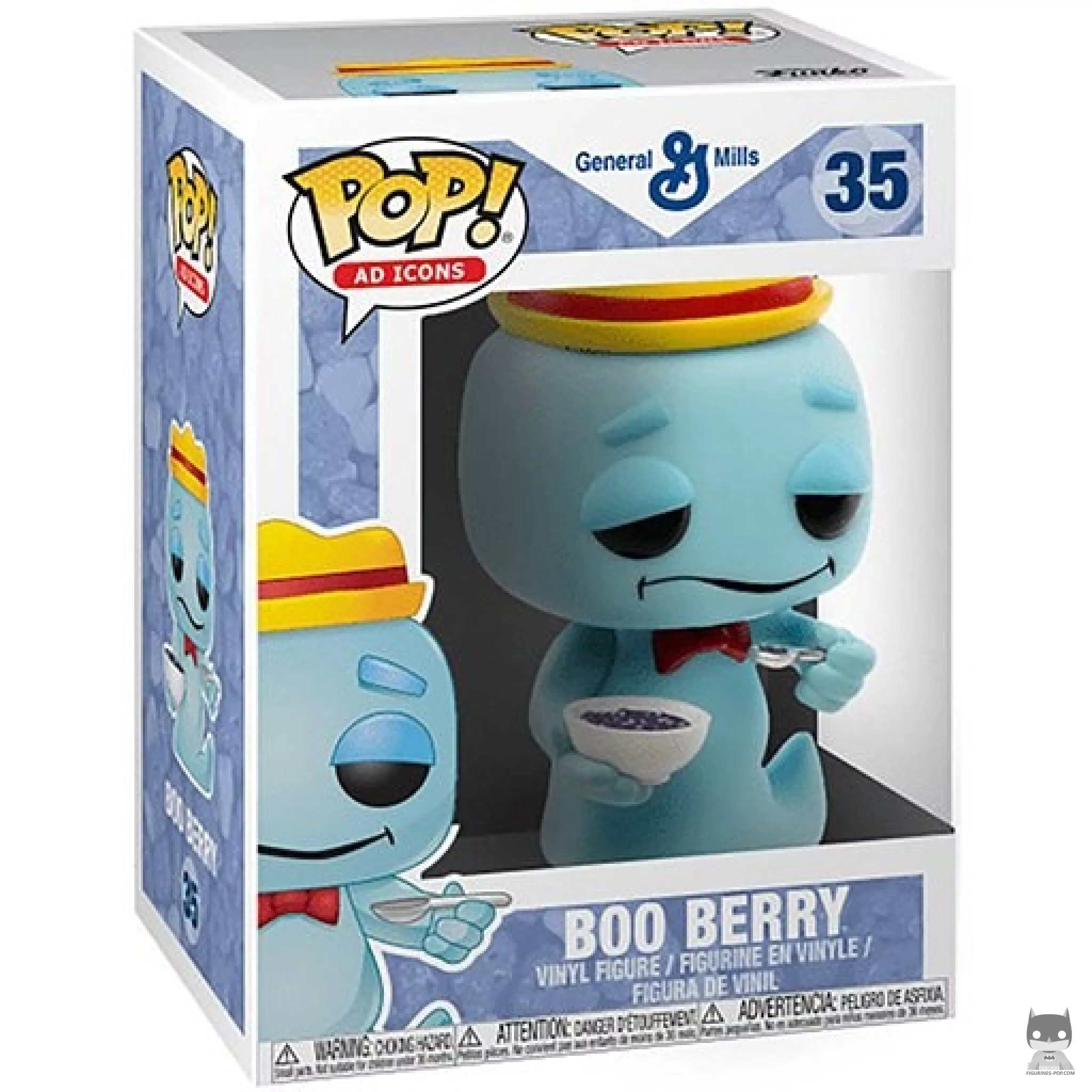 Boo Berry (with Cereal & Spoon) Funko Pop! figure in its box