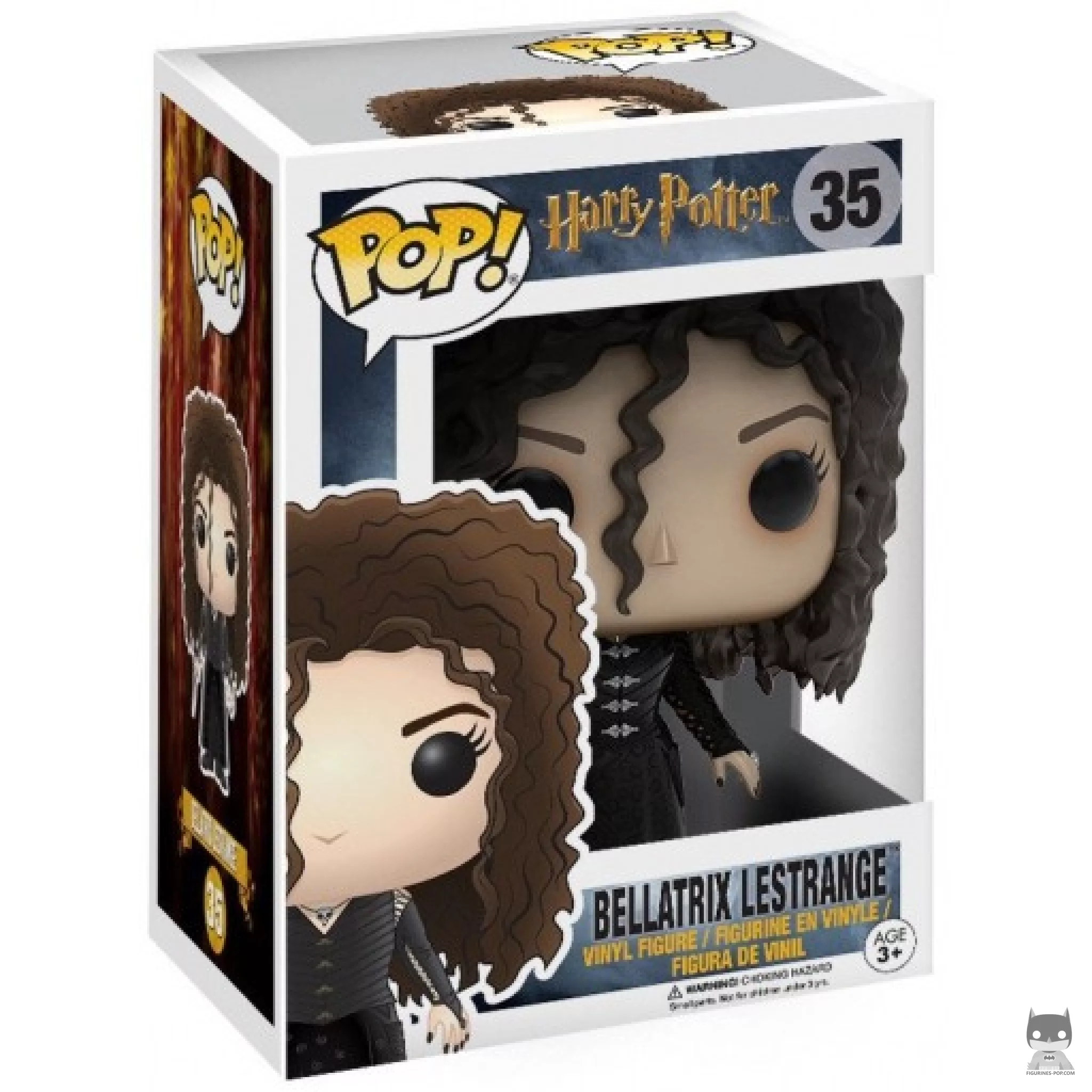 Bellatrix Lestrange Funko Pop! figure in its box