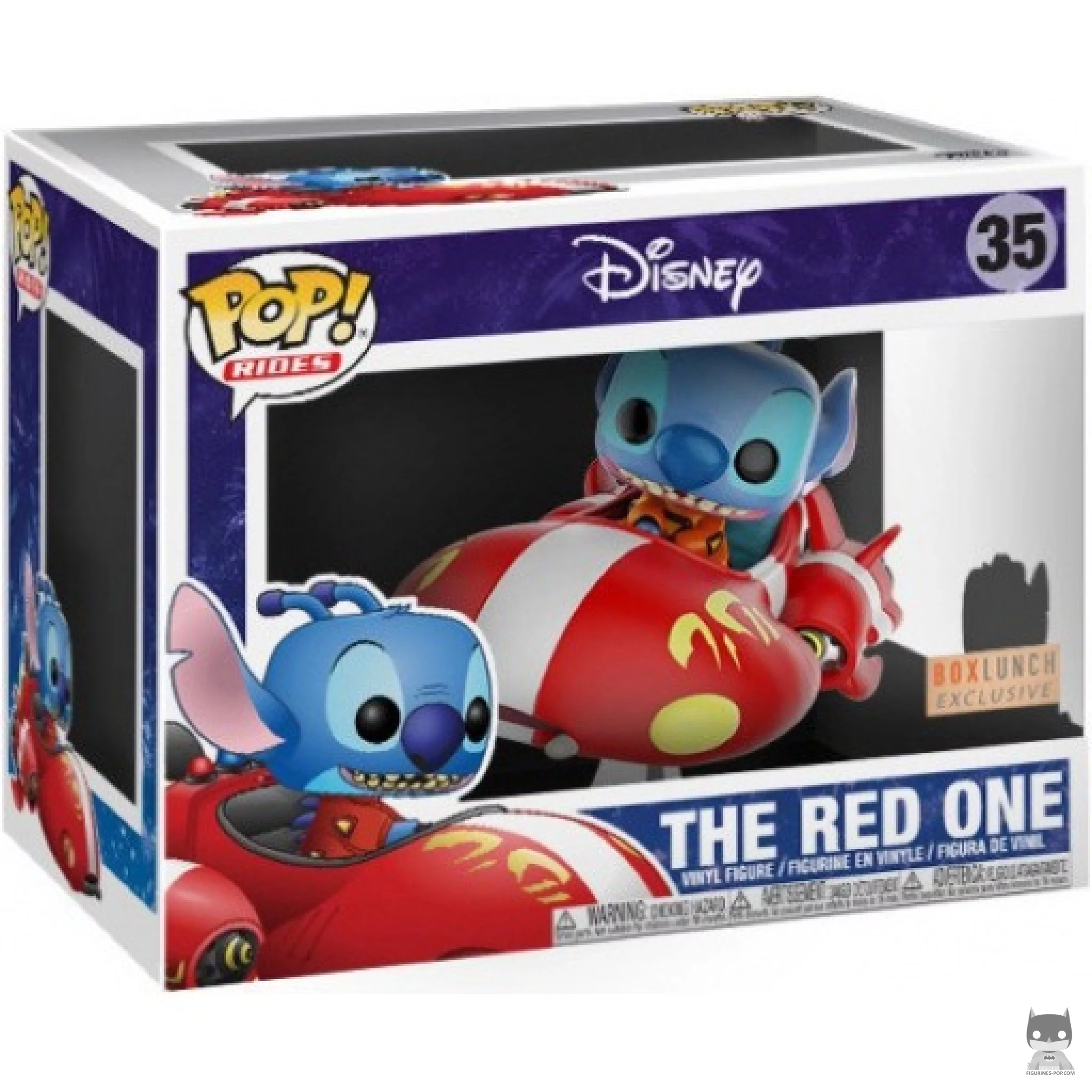 The Red One Funko Pop! figure in its box