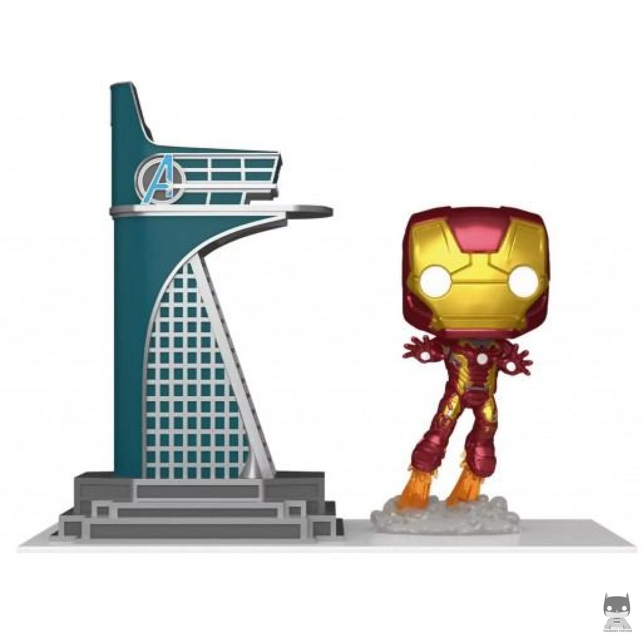 Avengers Tower with Iron Man (Glow in the Dark) Funko Pop! figure (Marvel Comics)